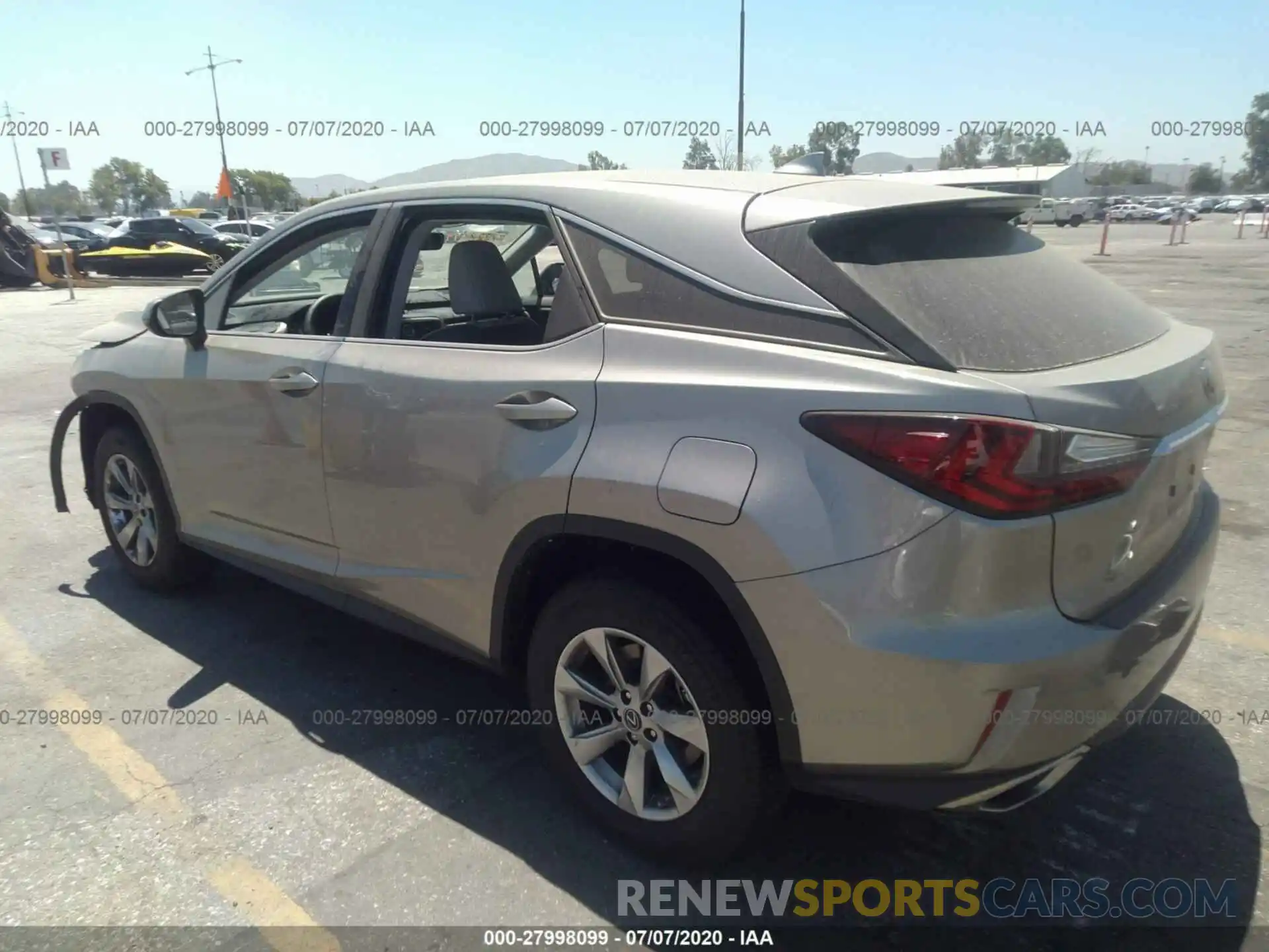 3 Photograph of a damaged car 2T2ZZMCA4KC135656 LEXUS RX 2019