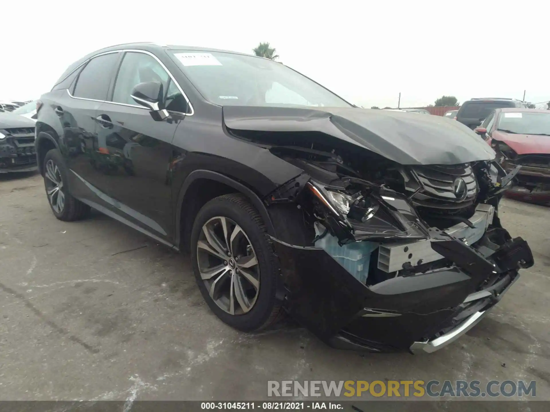 1 Photograph of a damaged car 2T2ZZMCA4KC148066 LEXUS RX 2019