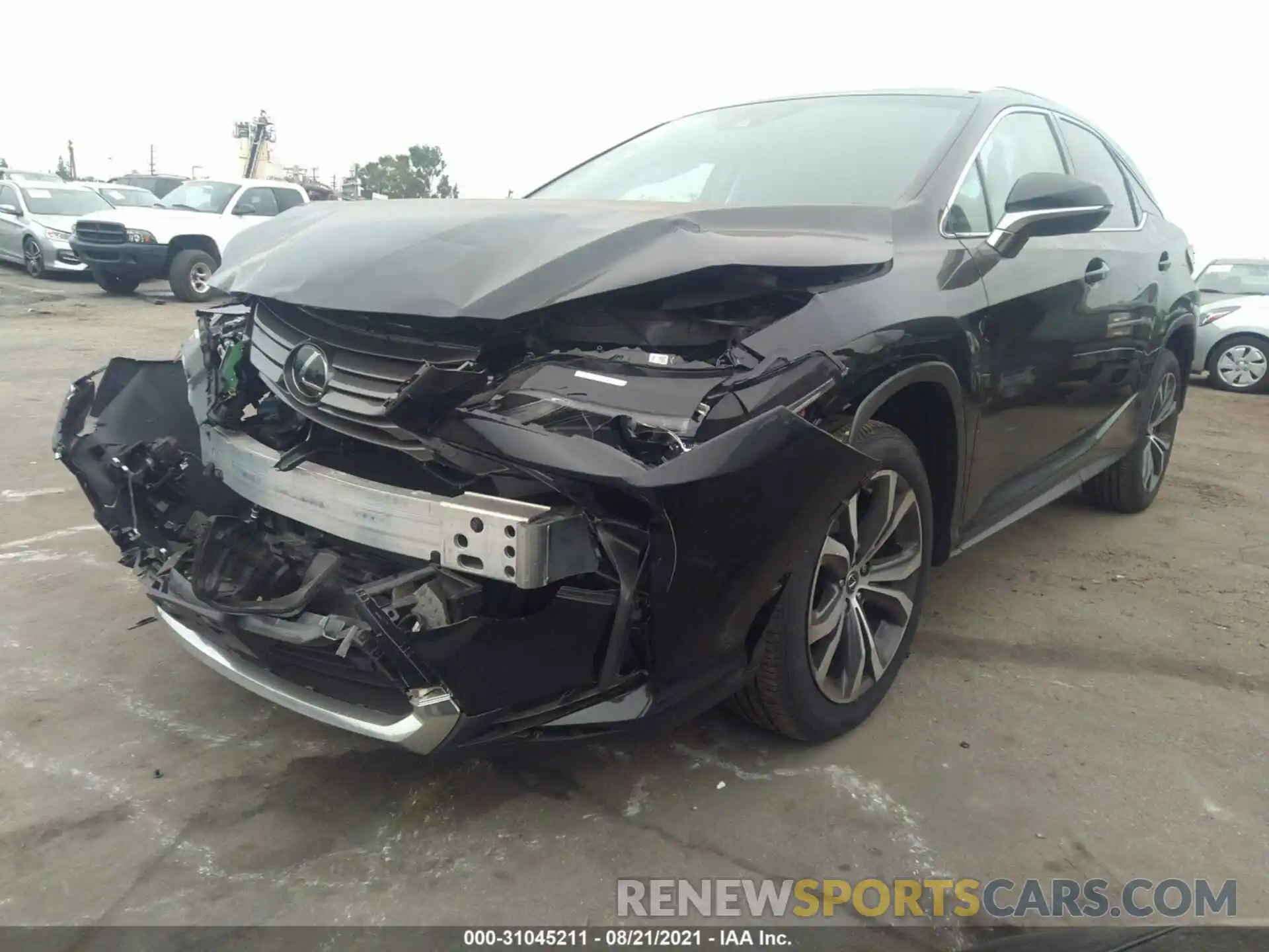 2 Photograph of a damaged car 2T2ZZMCA4KC148066 LEXUS RX 2019