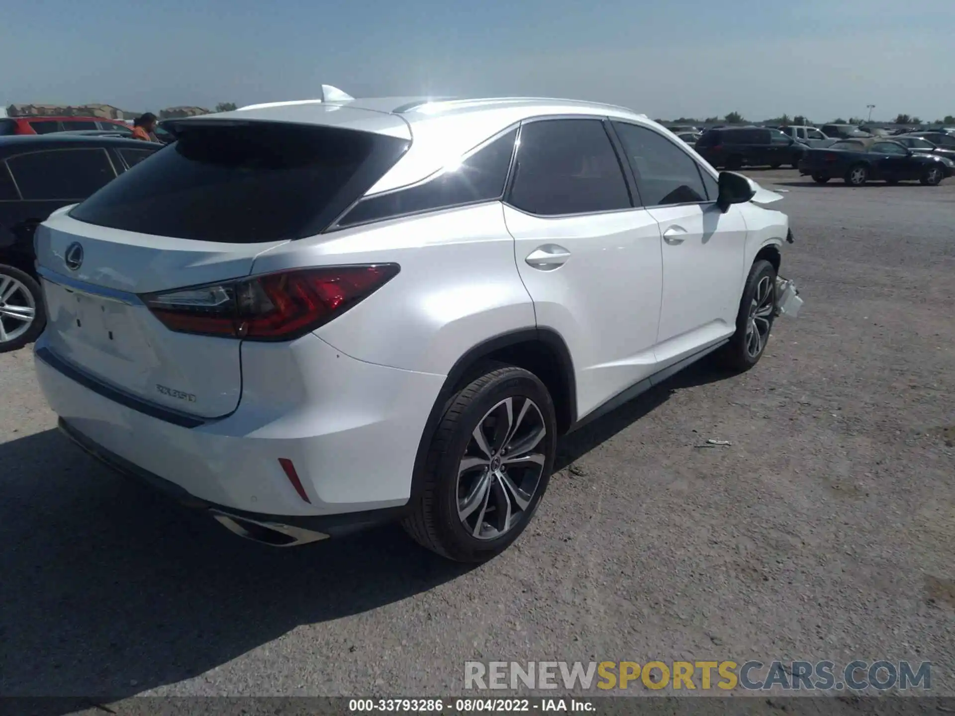 4 Photograph of a damaged car 2T2ZZMCA5KC122611 LEXUS RX 2019