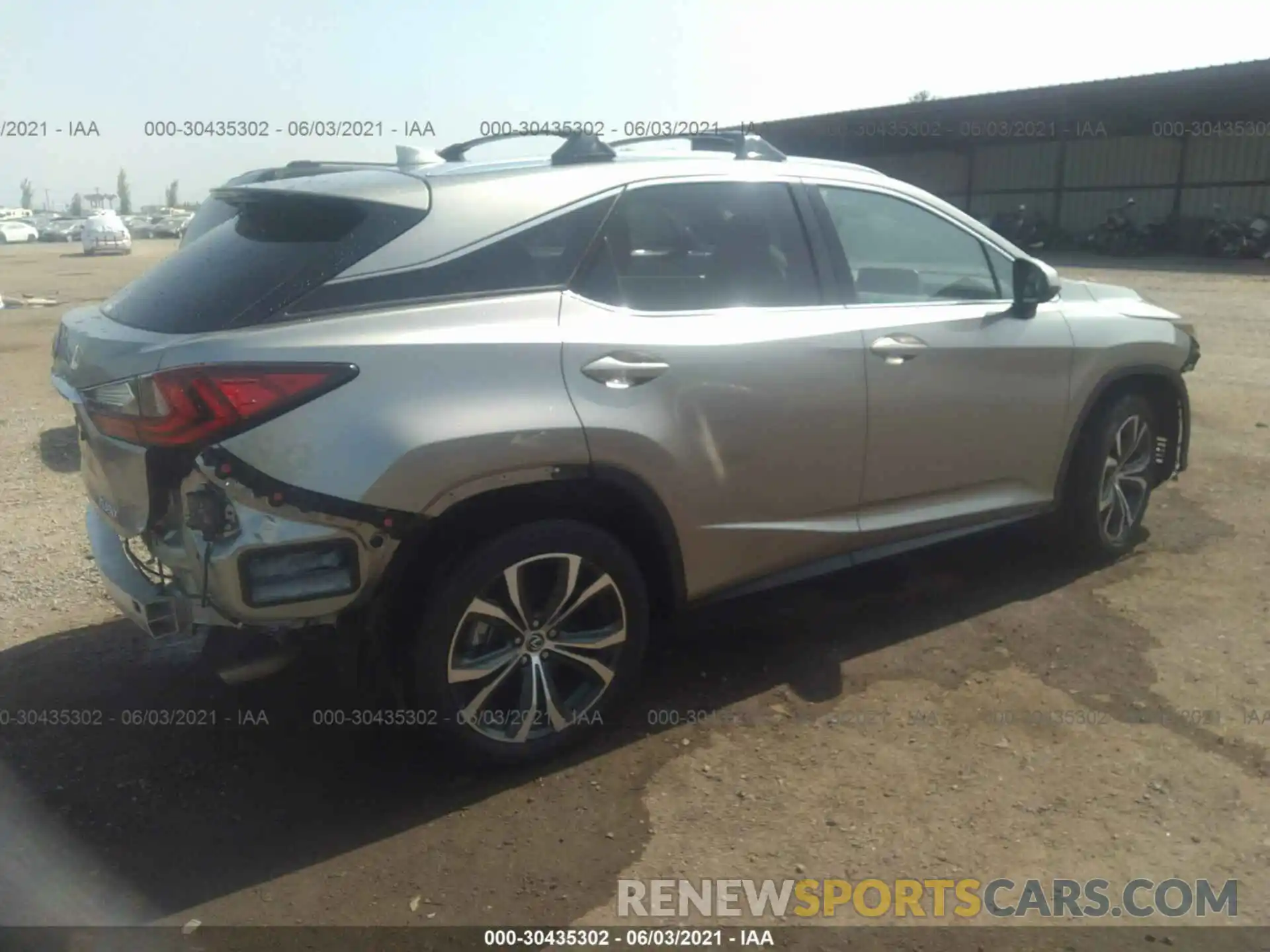 4 Photograph of a damaged car 2T2ZZMCA5KC125167 LEXUS RX 2019