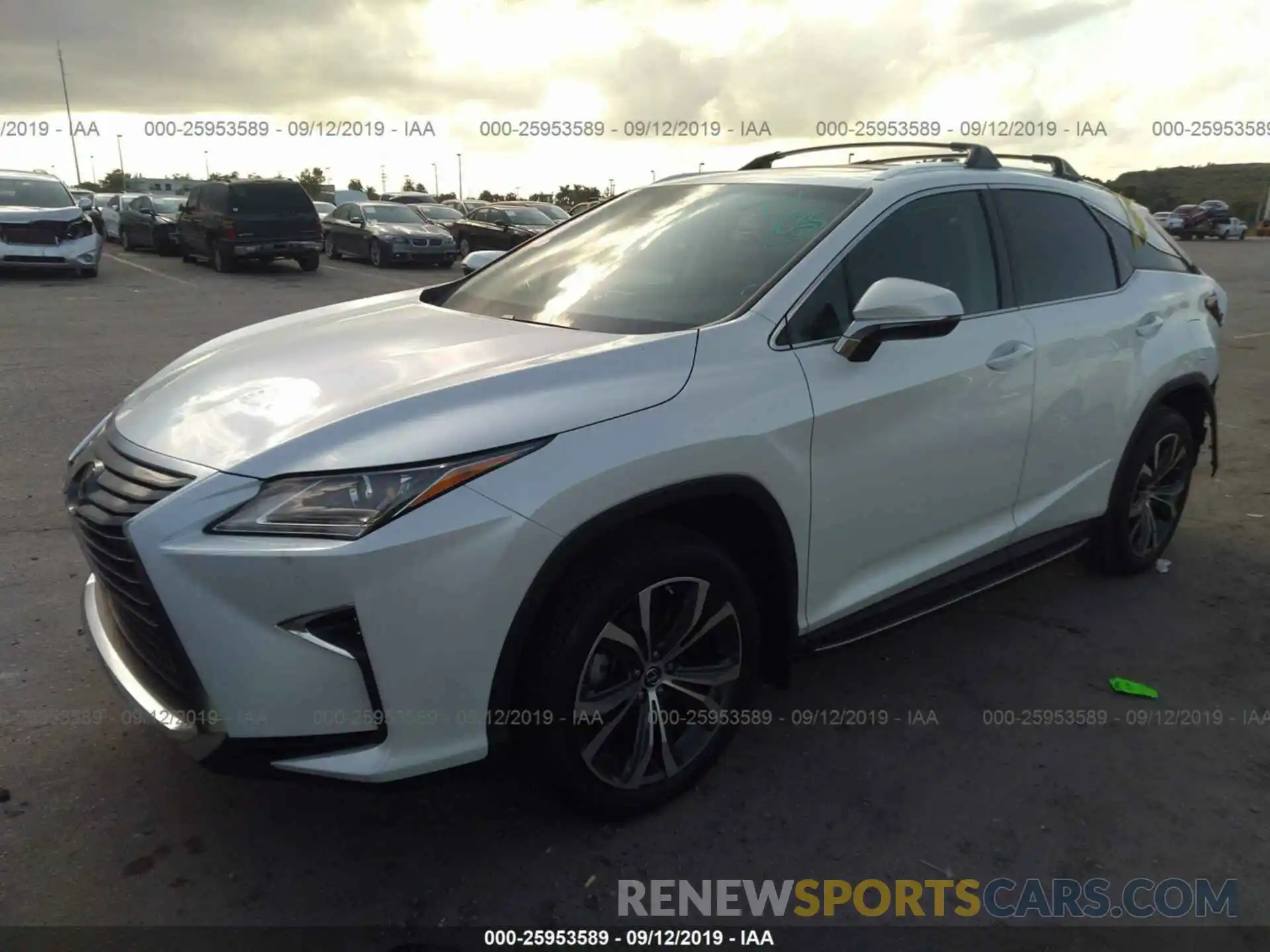 2 Photograph of a damaged car 2T2ZZMCA5KC135293 LEXUS RX 2019