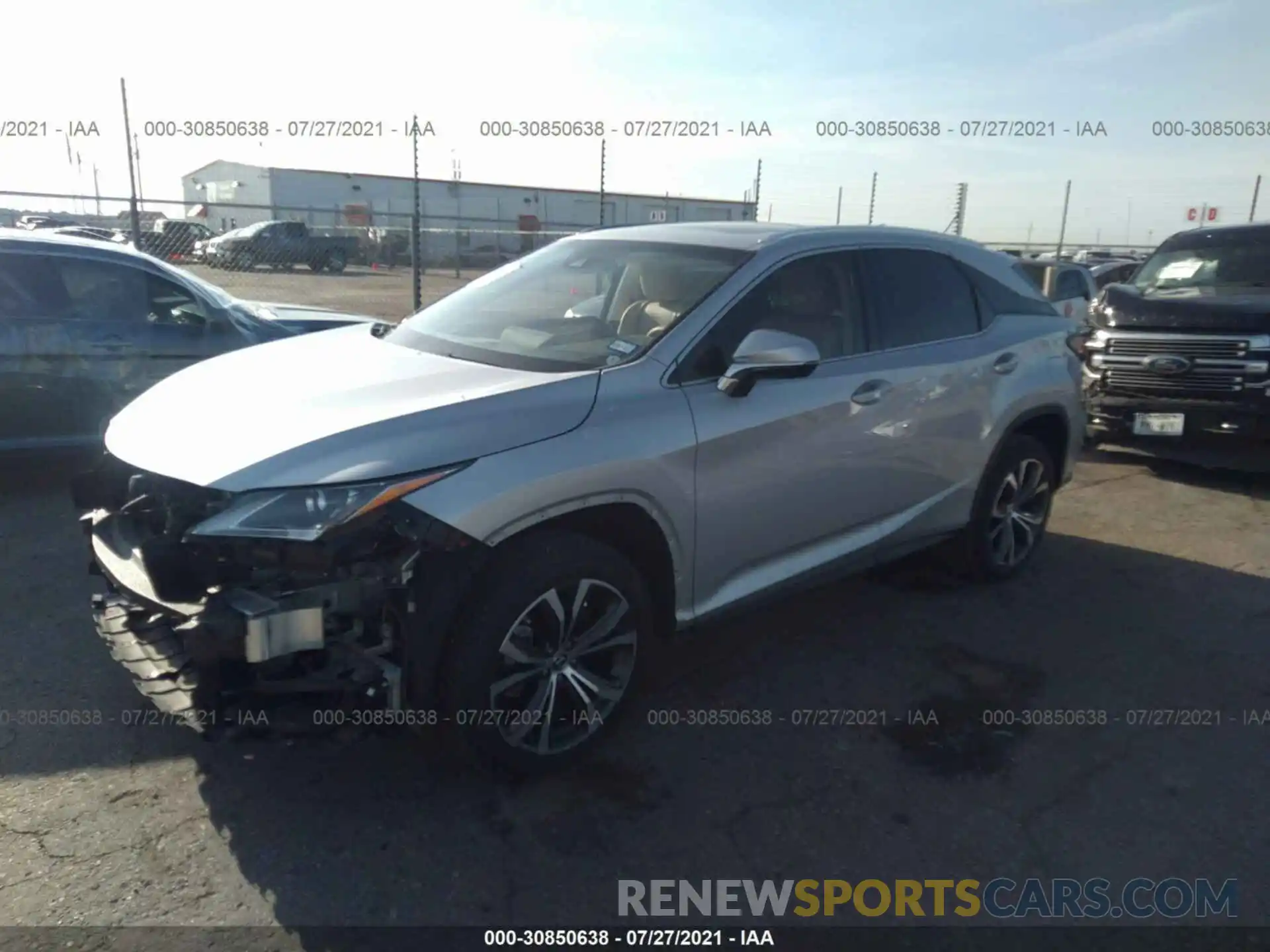 2 Photograph of a damaged car 2T2ZZMCA5KC139876 LEXUS RX 2019