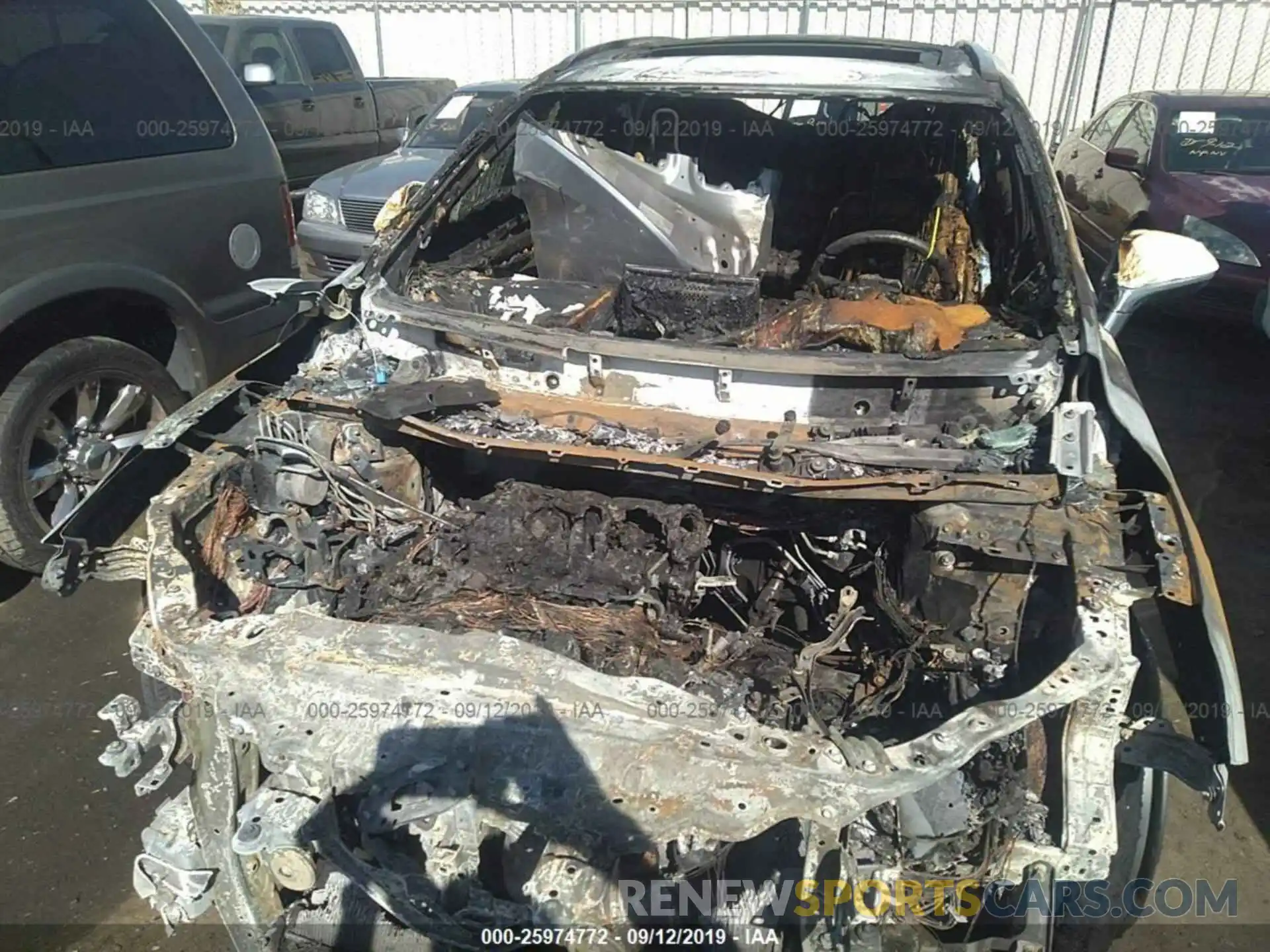 10 Photograph of a damaged car 2T2ZZMCA5KC139974 LEXUS RX 2019