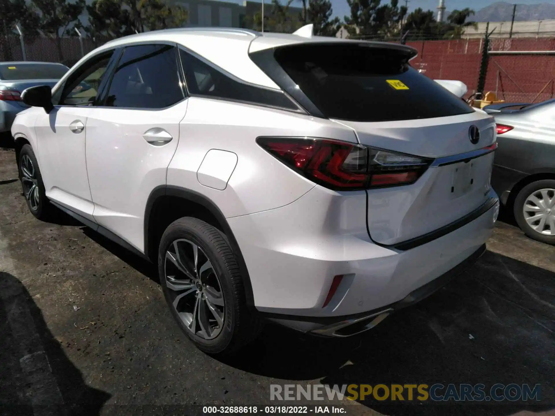 3 Photograph of a damaged car 2T2ZZMCA5KC144950 LEXUS RX 2019