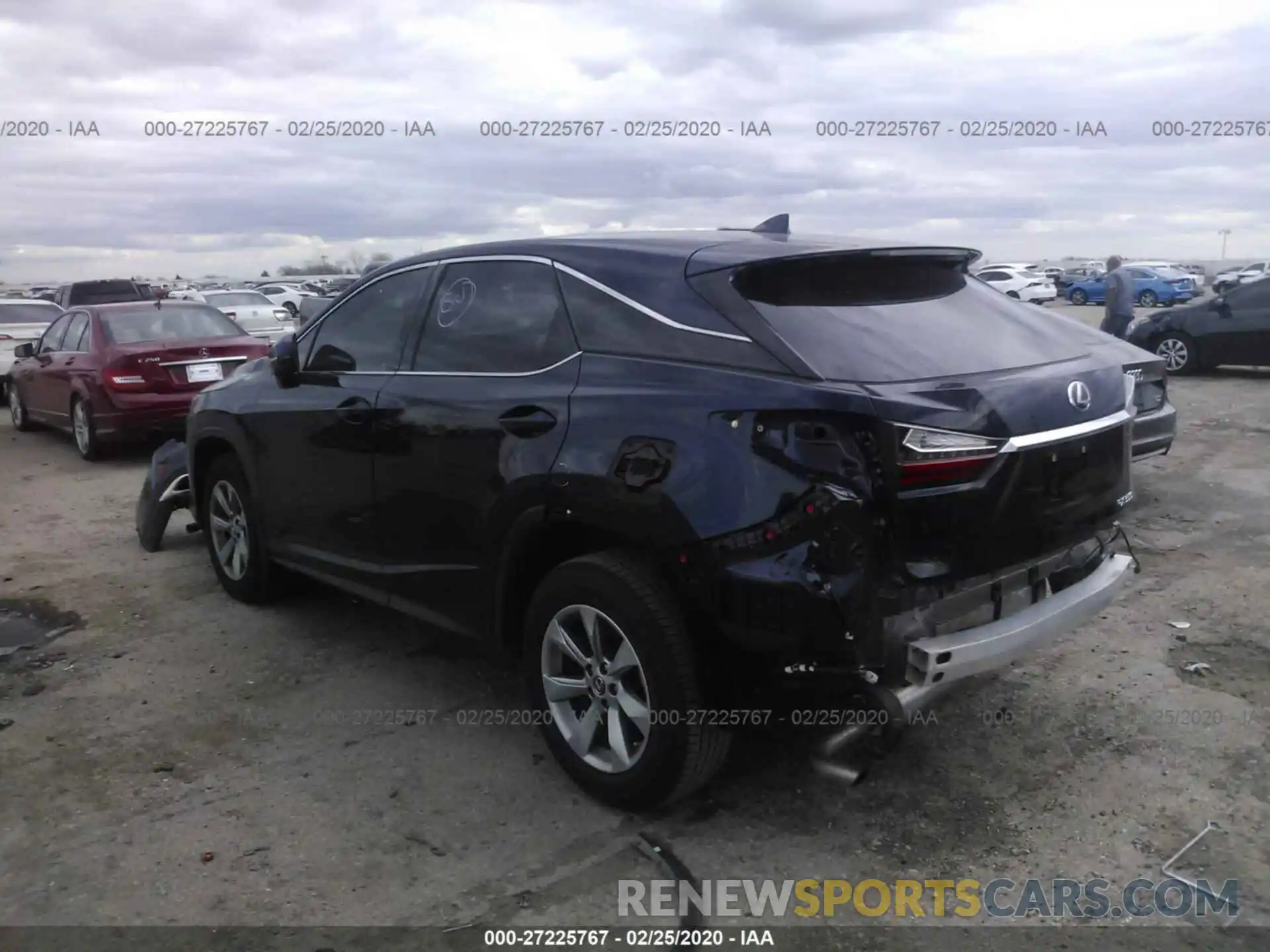 3 Photograph of a damaged car 2T2ZZMCA6KC118096 LEXUS RX 2019