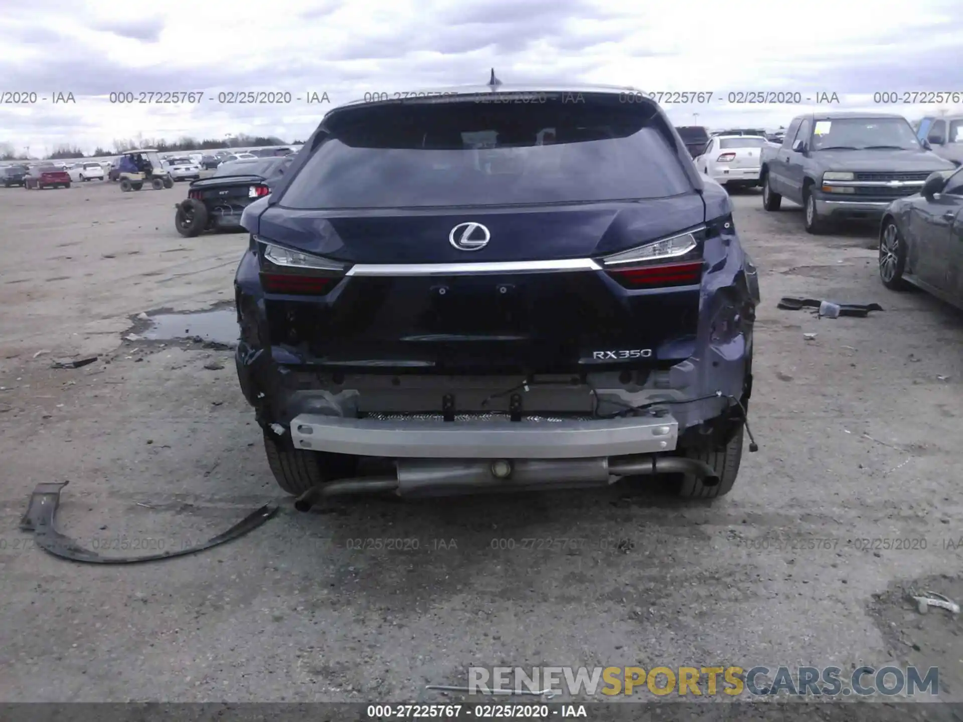 6 Photograph of a damaged car 2T2ZZMCA6KC118096 LEXUS RX 2019