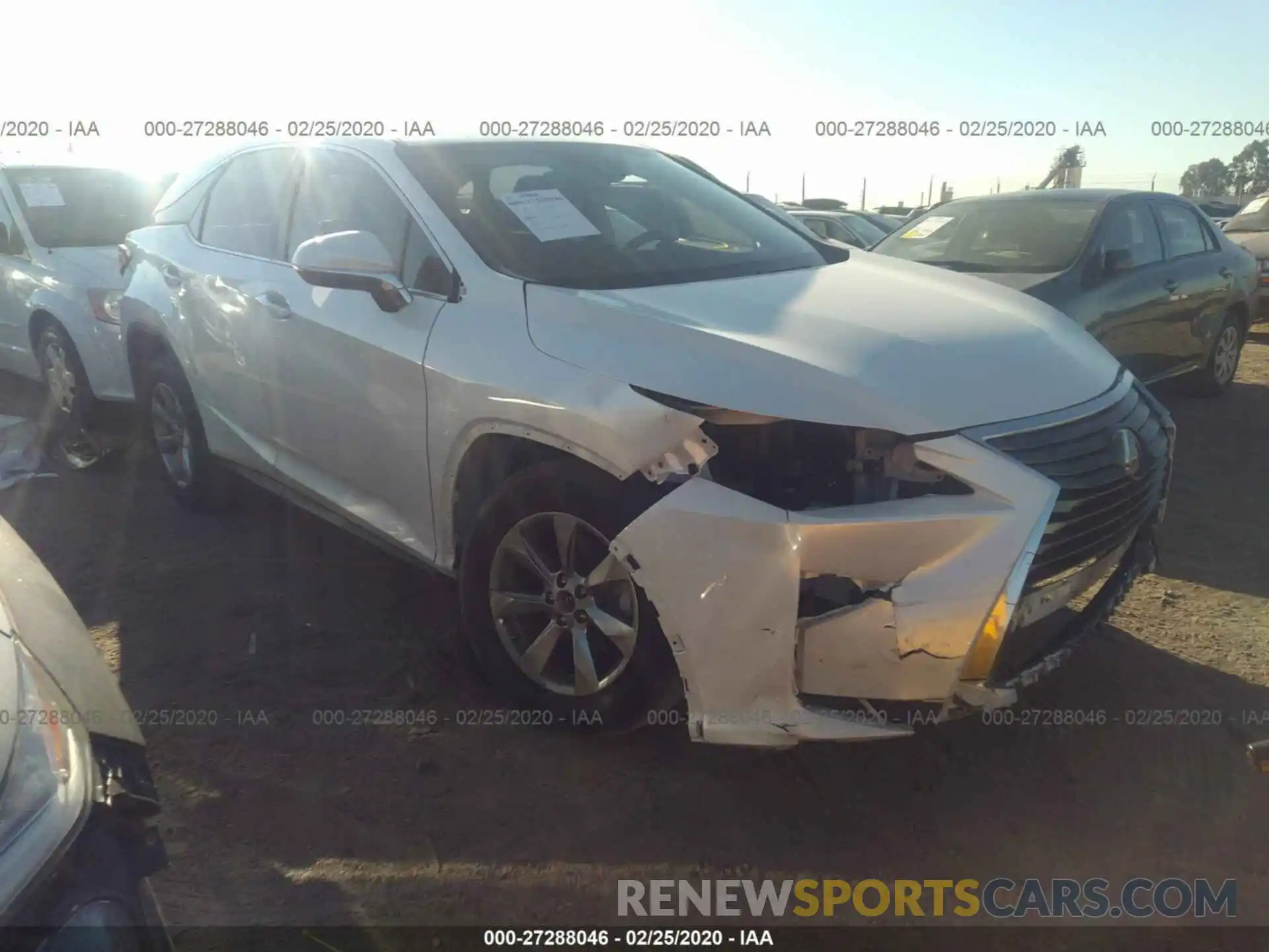 1 Photograph of a damaged car 2T2ZZMCA6KC122438 LEXUS RX 2019