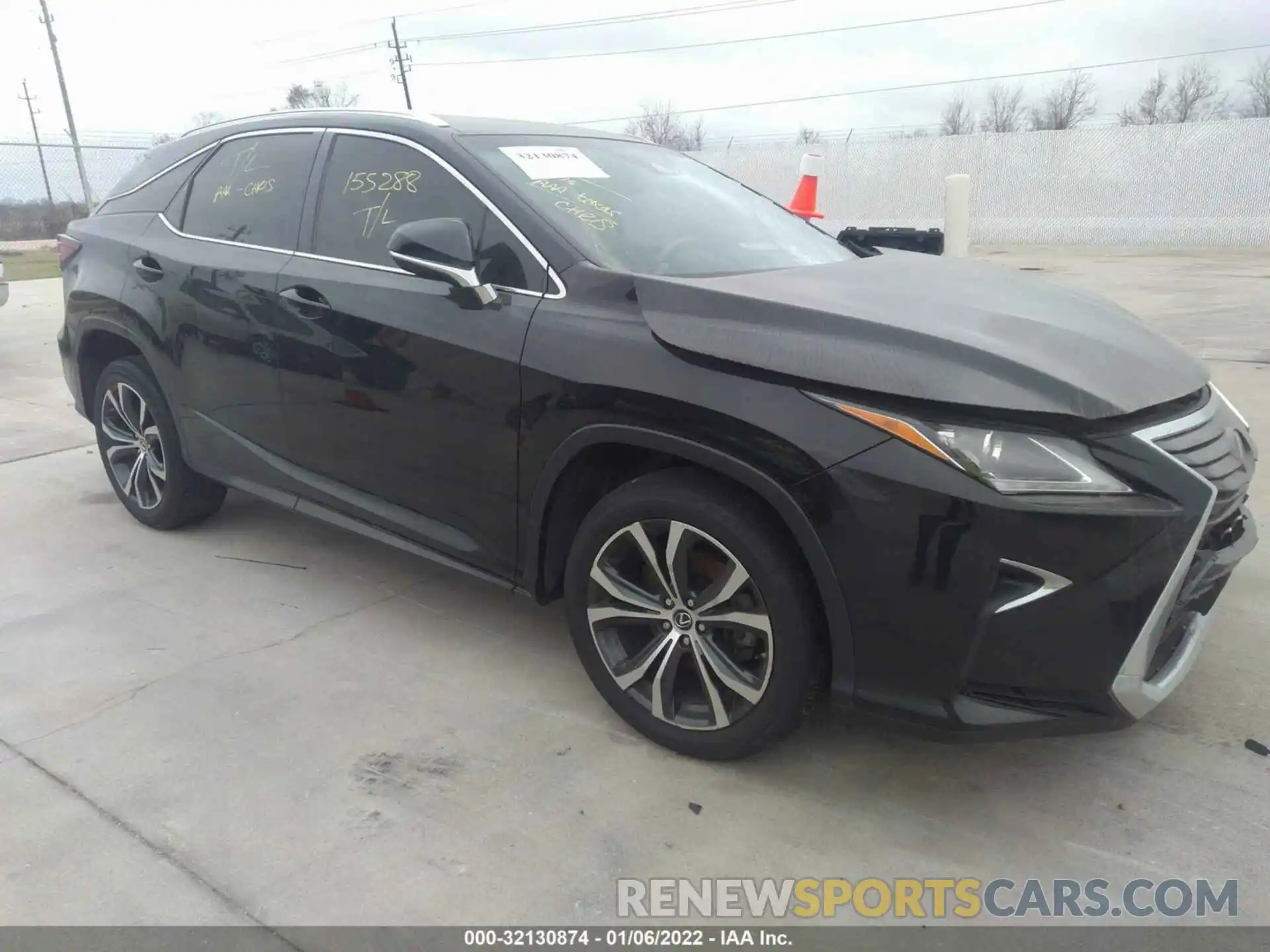 1 Photograph of a damaged car 2T2ZZMCA6KC124044 LEXUS RX 2019