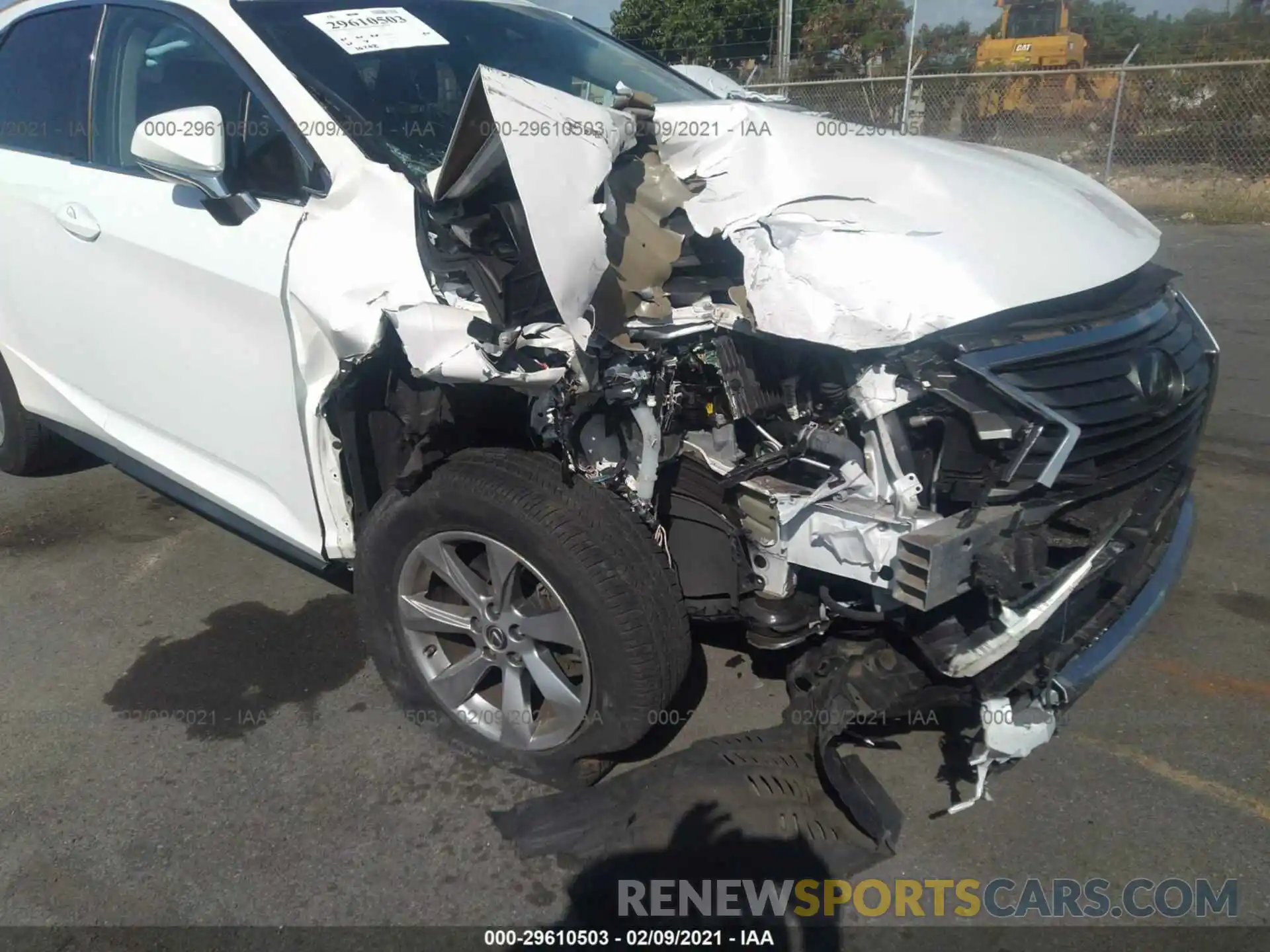 6 Photograph of a damaged car 2T2ZZMCA6KC125565 LEXUS RX 2019