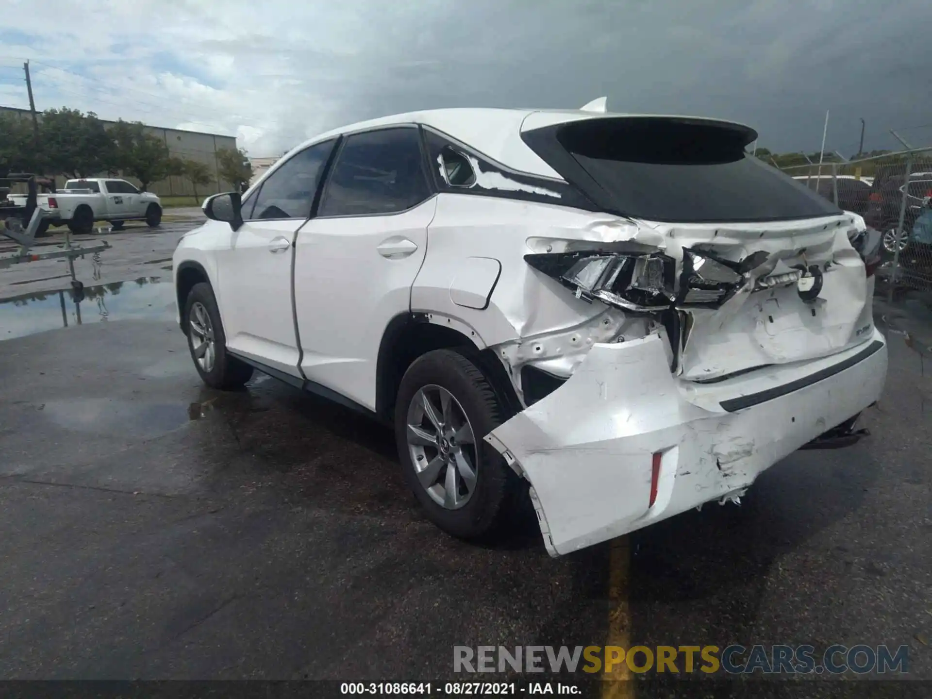 3 Photograph of a damaged car 2T2ZZMCA6KC135898 LEXUS RX 2019