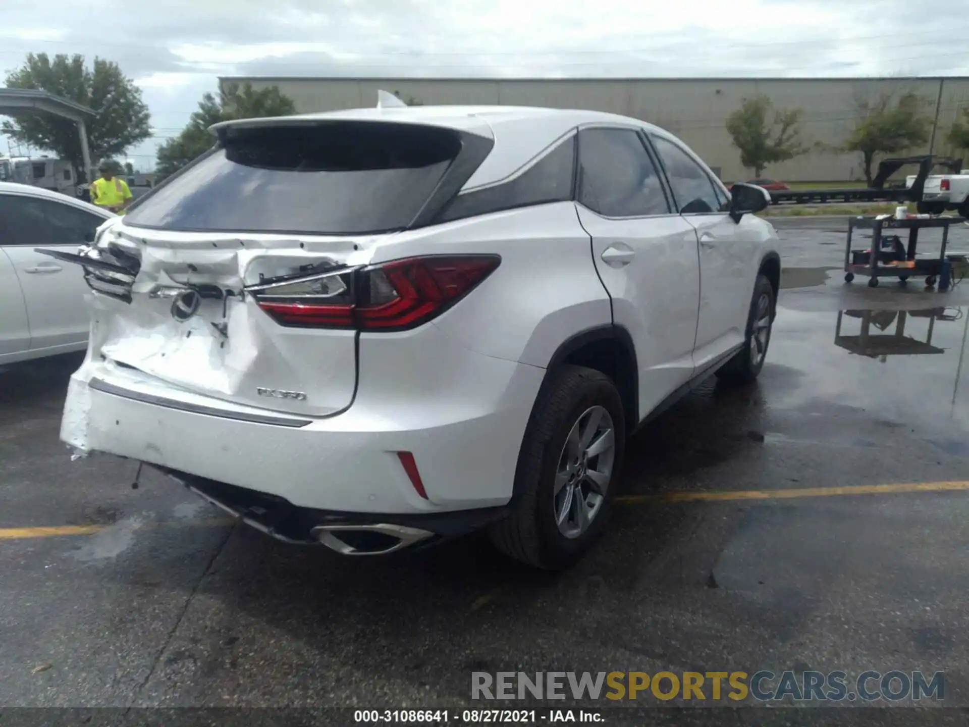 4 Photograph of a damaged car 2T2ZZMCA6KC135898 LEXUS RX 2019