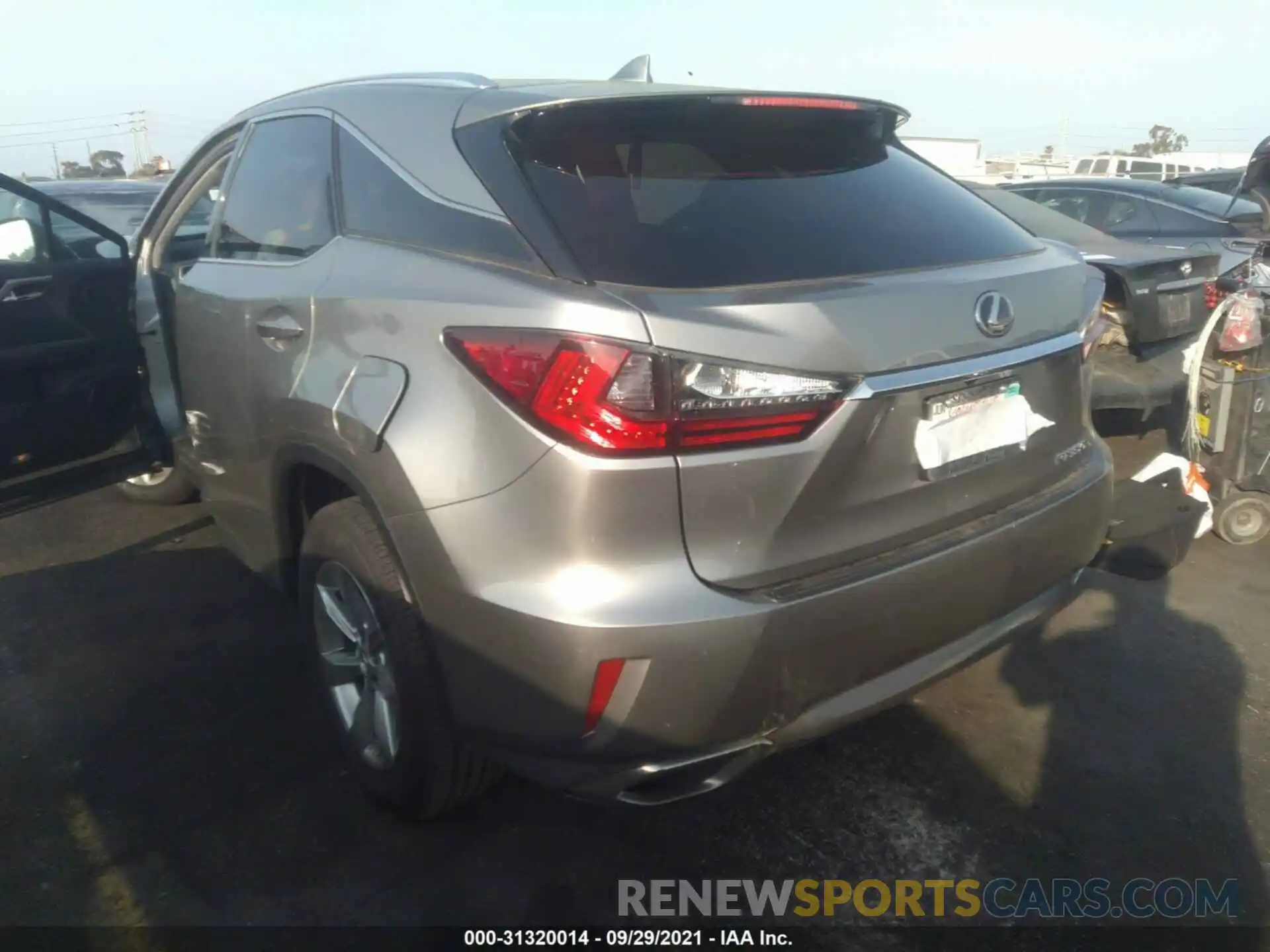 3 Photograph of a damaged car 2T2ZZMCA6KC137084 LEXUS RX 2019