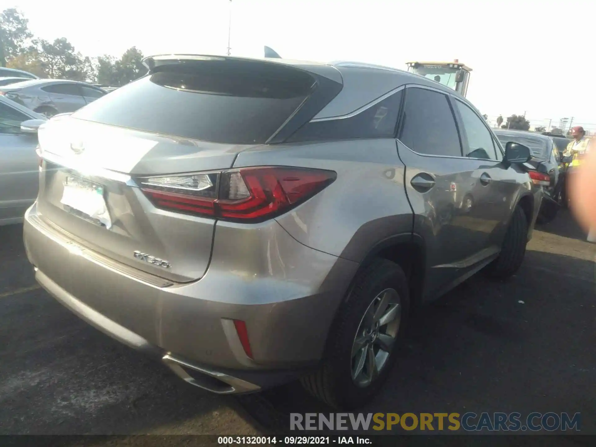 4 Photograph of a damaged car 2T2ZZMCA6KC137084 LEXUS RX 2019