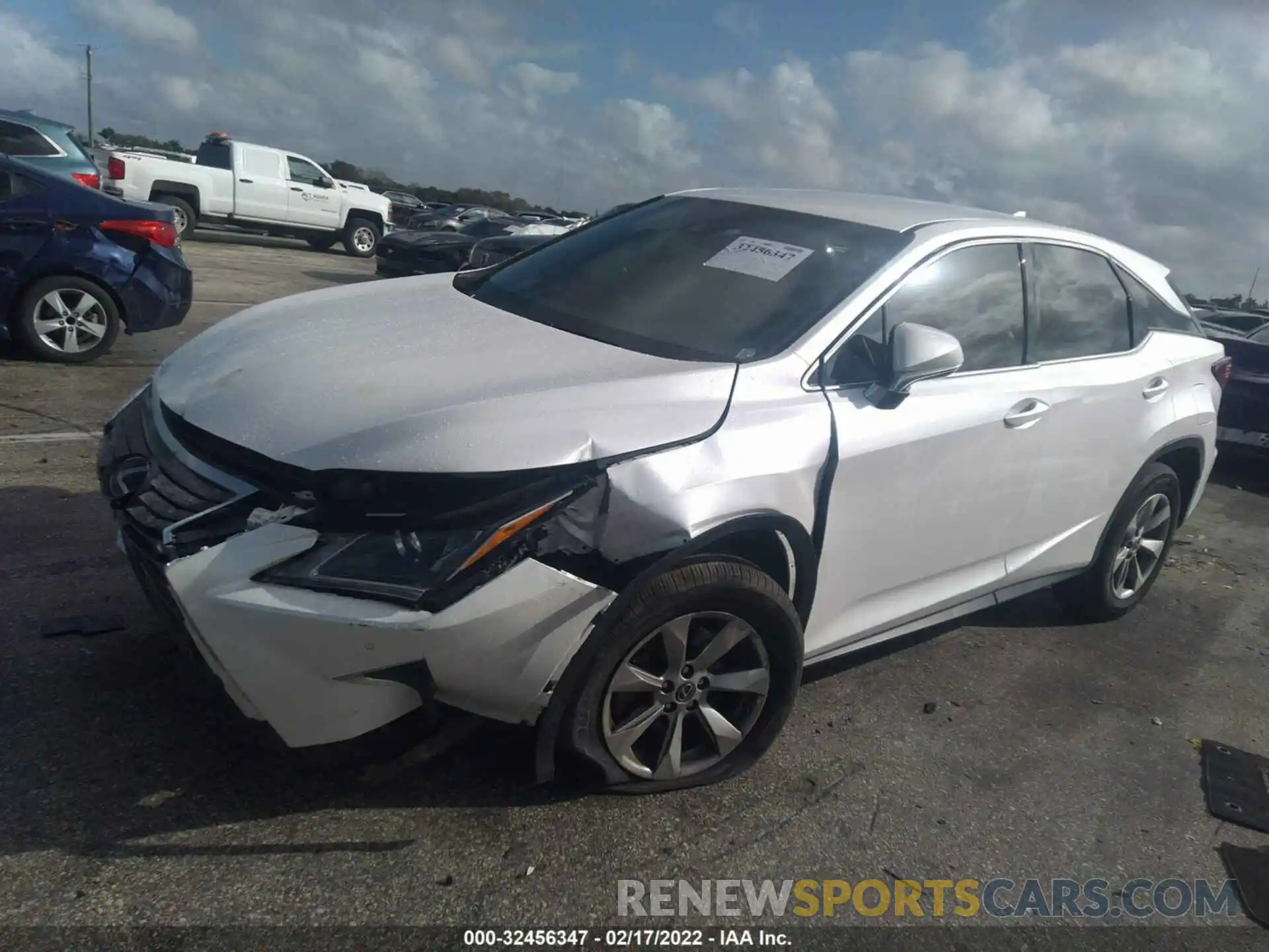 6 Photograph of a damaged car 2T2ZZMCA7KC119287 LEXUS RX 2019