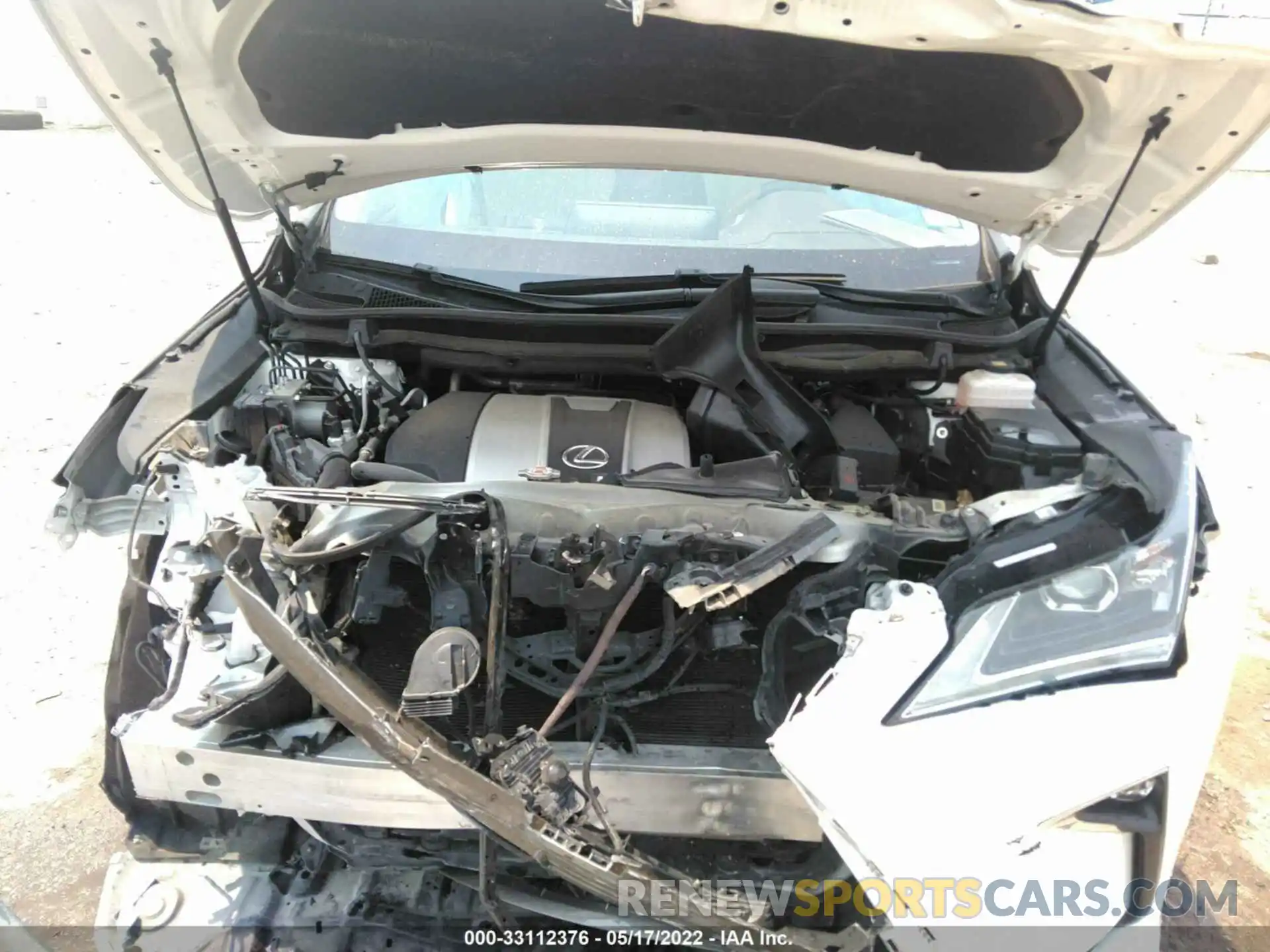 10 Photograph of a damaged car 2T2ZZMCA8KC125163 LEXUS RX 2019