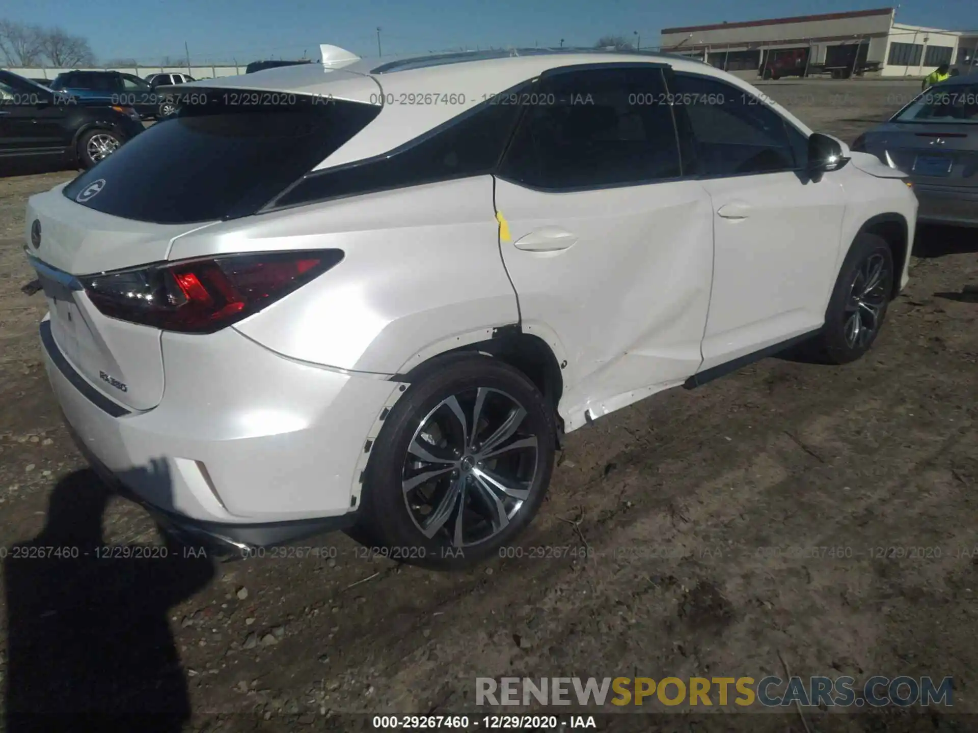 4 Photograph of a damaged car 2T2ZZMCA8KC130511 LEXUS RX 2019