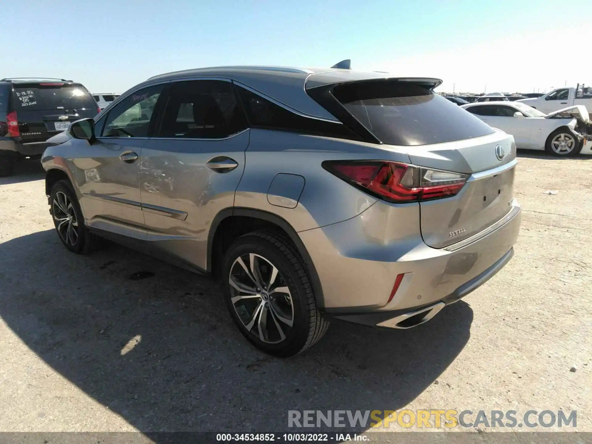 3 Photograph of a damaged car 2T2ZZMCA8KC136308 LEXUS RX 2019