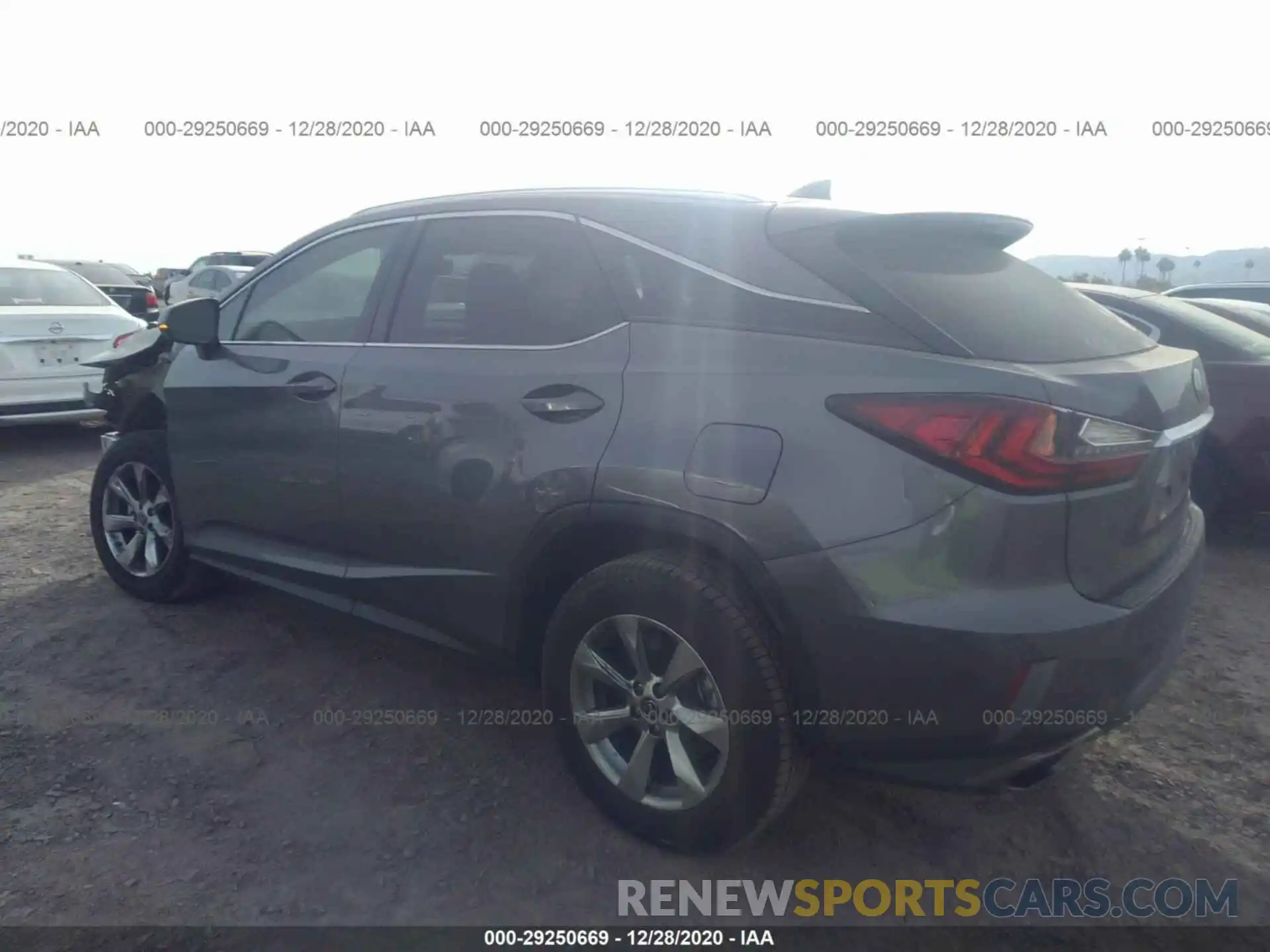 3 Photograph of a damaged car 2T2ZZMCA8KC138480 LEXUS RX 2019