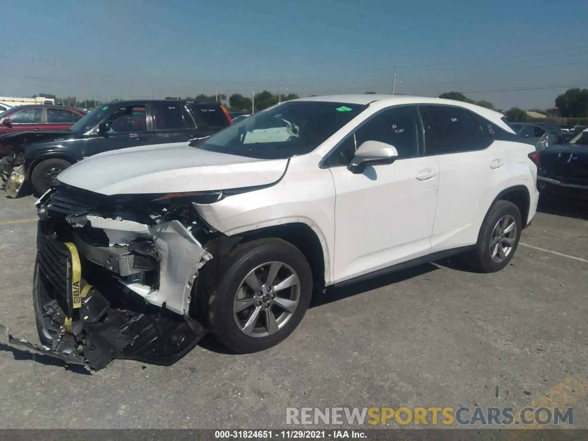 2 Photograph of a damaged car 2T2ZZMCA8KC147552 LEXUS RX 2019