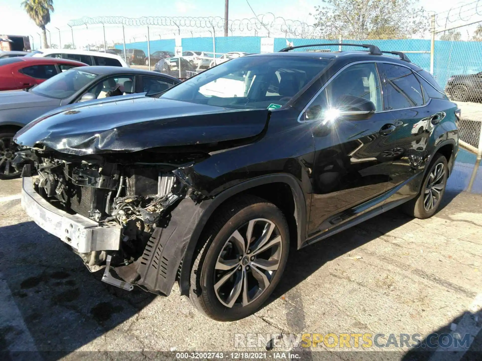 2 Photograph of a damaged car 2T2ZZMCA9KC129397 LEXUS RX 2019