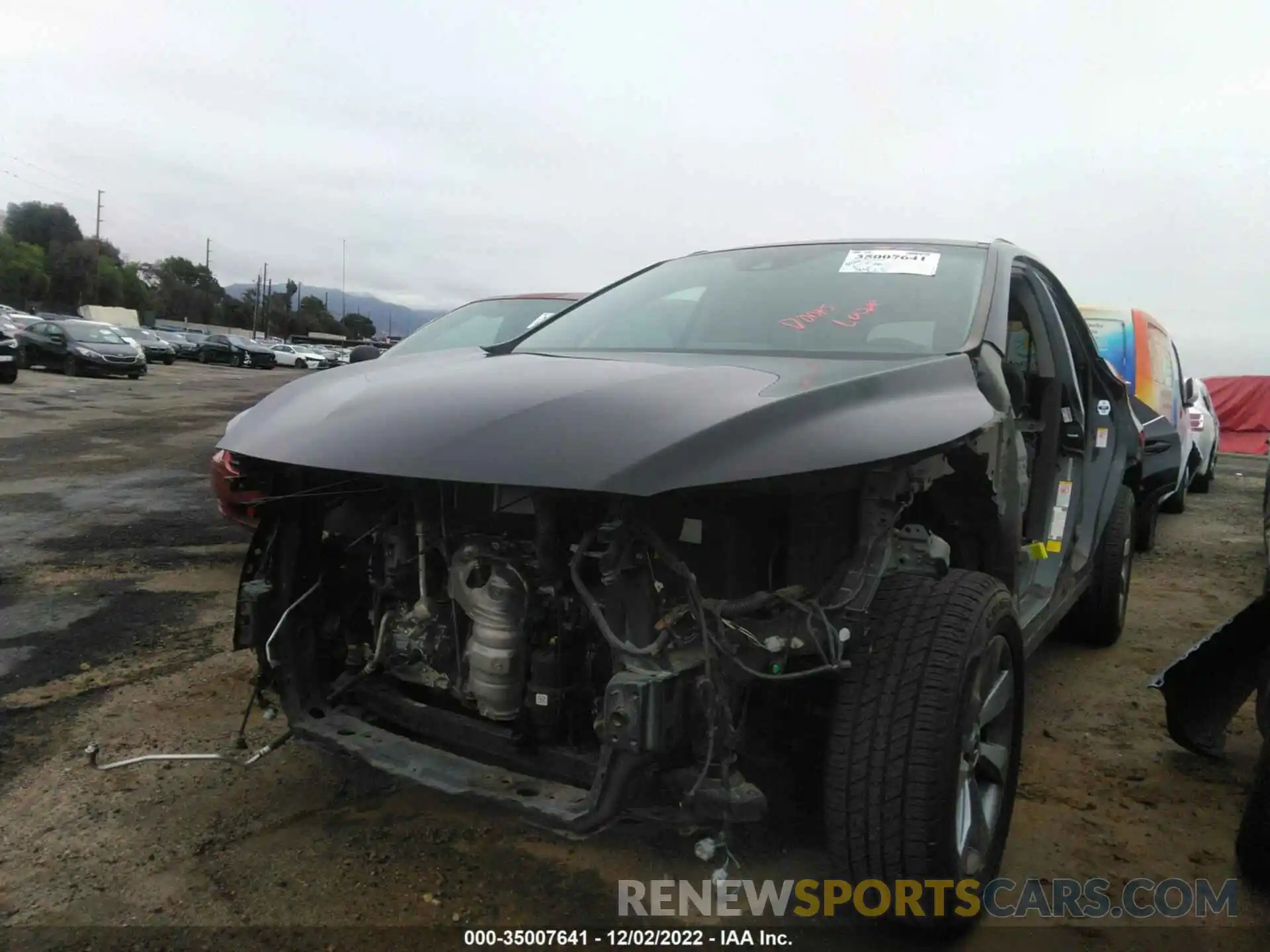 2 Photograph of a damaged car 2T2ZZMCA9KC138262 LEXUS RX 2019