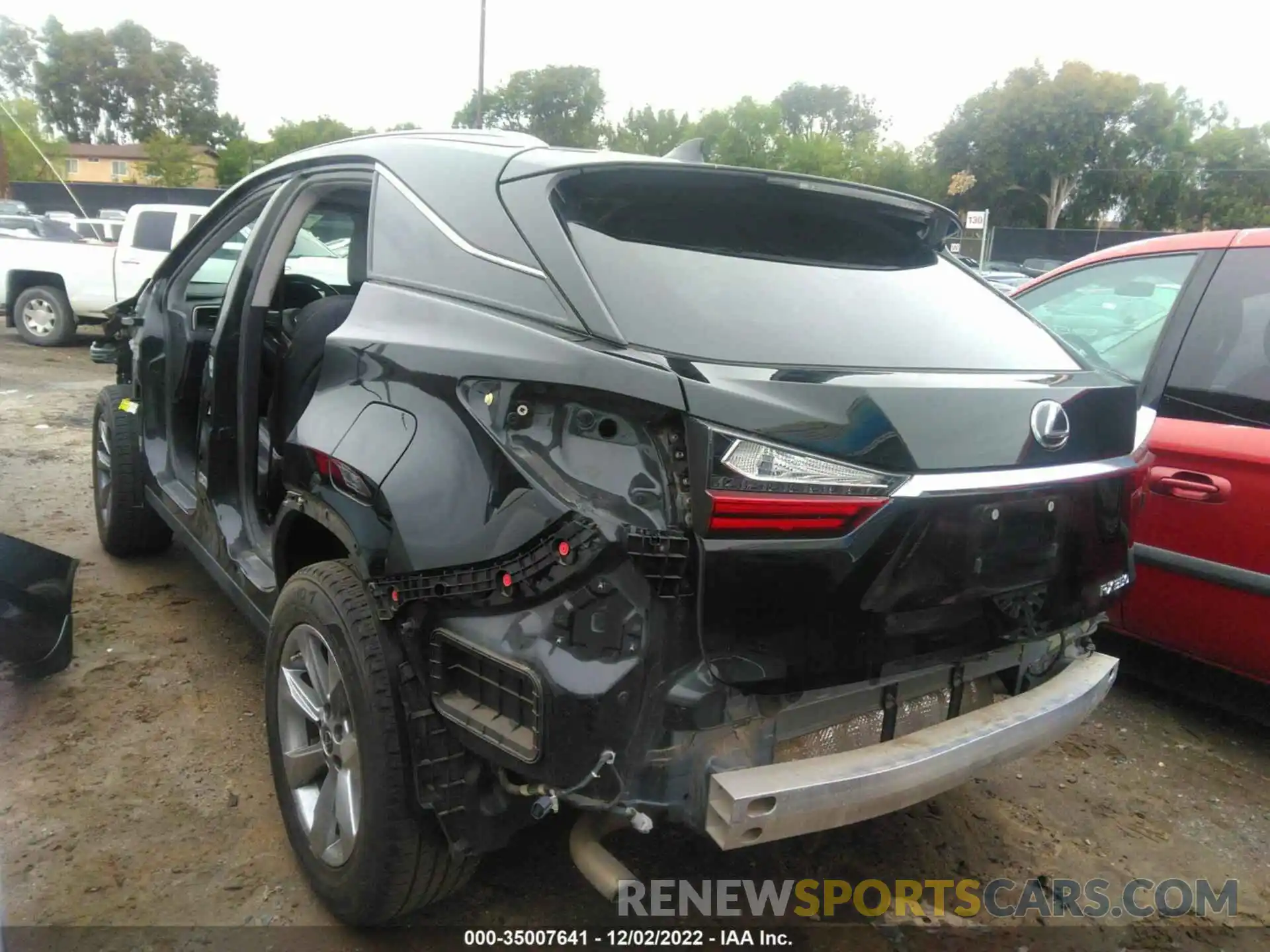 3 Photograph of a damaged car 2T2ZZMCA9KC138262 LEXUS RX 2019