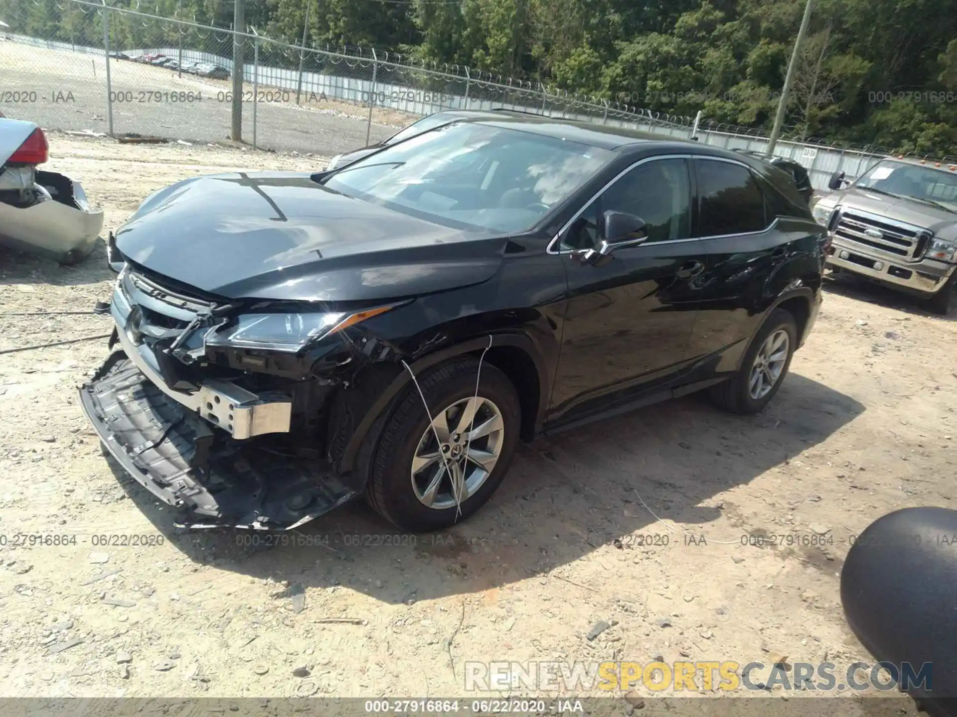 2 Photograph of a damaged car 2T2ZZMCA9KC142862 LEXUS RX 2019