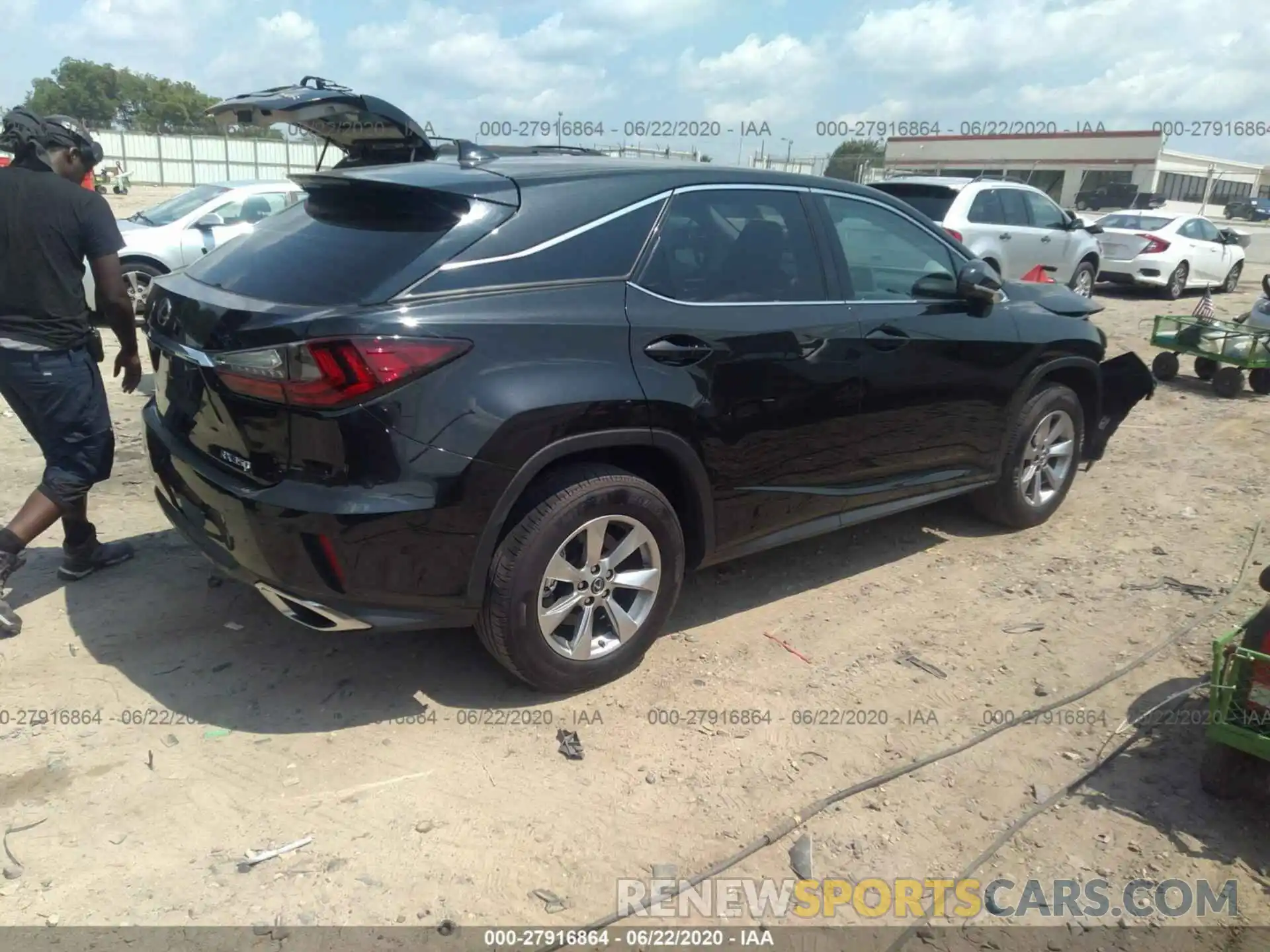 4 Photograph of a damaged car 2T2ZZMCA9KC142862 LEXUS RX 2019