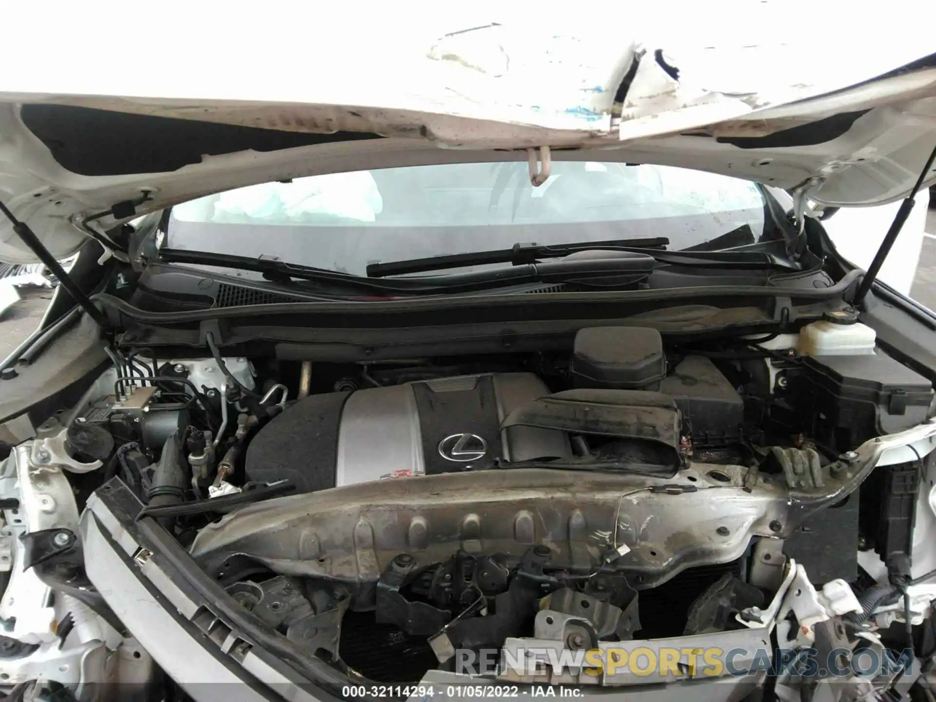 10 Photograph of a damaged car 2T2ZZMCA9KC148564 LEXUS RX 2019