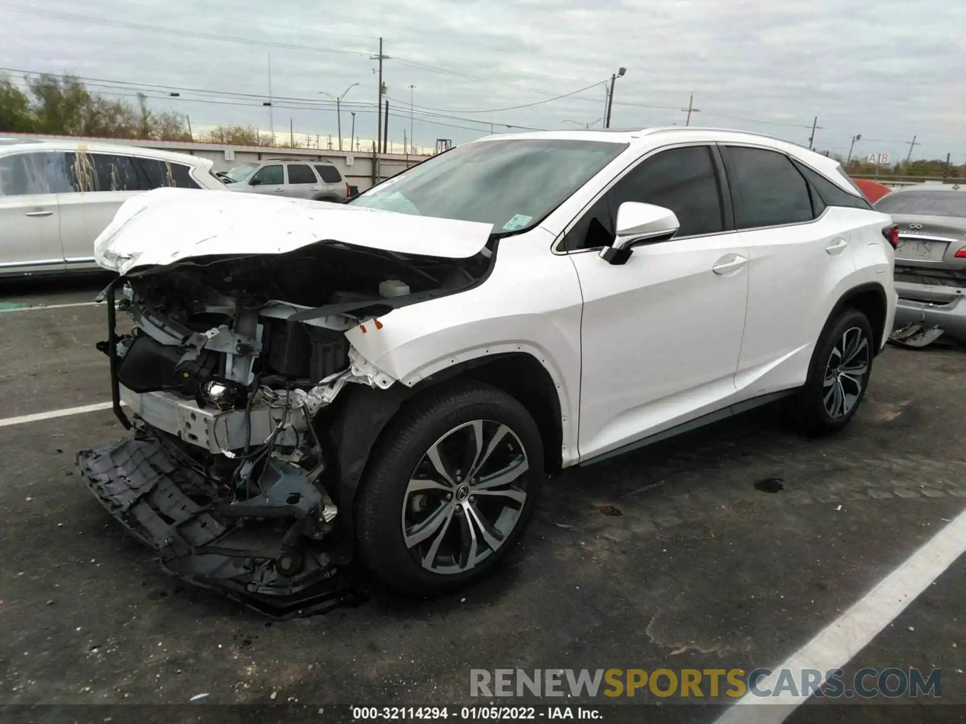 2 Photograph of a damaged car 2T2ZZMCA9KC148564 LEXUS RX 2019