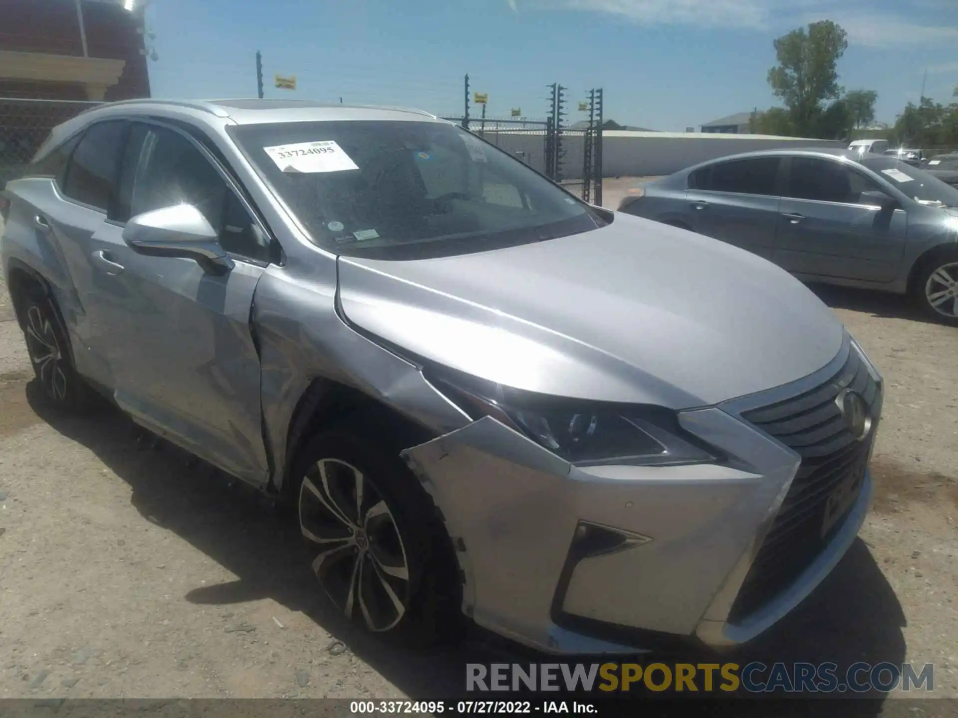 6 Photograph of a damaged car 2T2ZZMCAXKC126962 LEXUS RX 2019