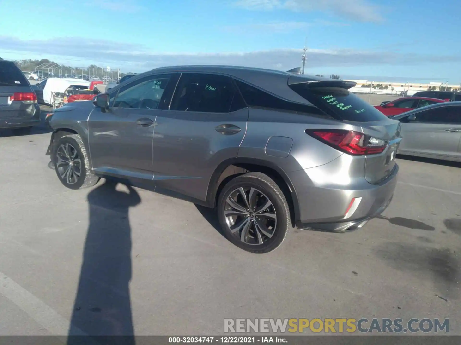 3 Photograph of a damaged car 2T2ZZMCAXKC127688 LEXUS RX 2019