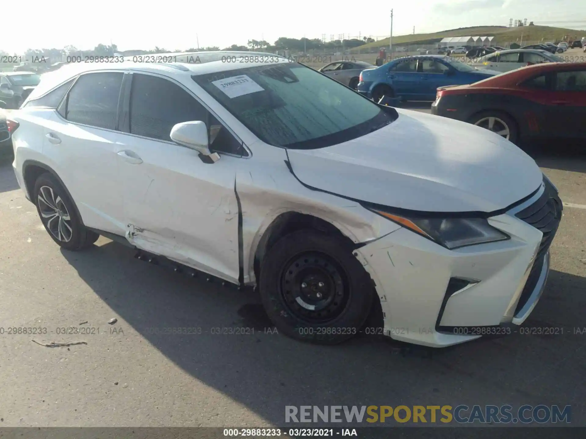 1 Photograph of a damaged car 2T2ZZMCAXKC150419 LEXUS RX 2019