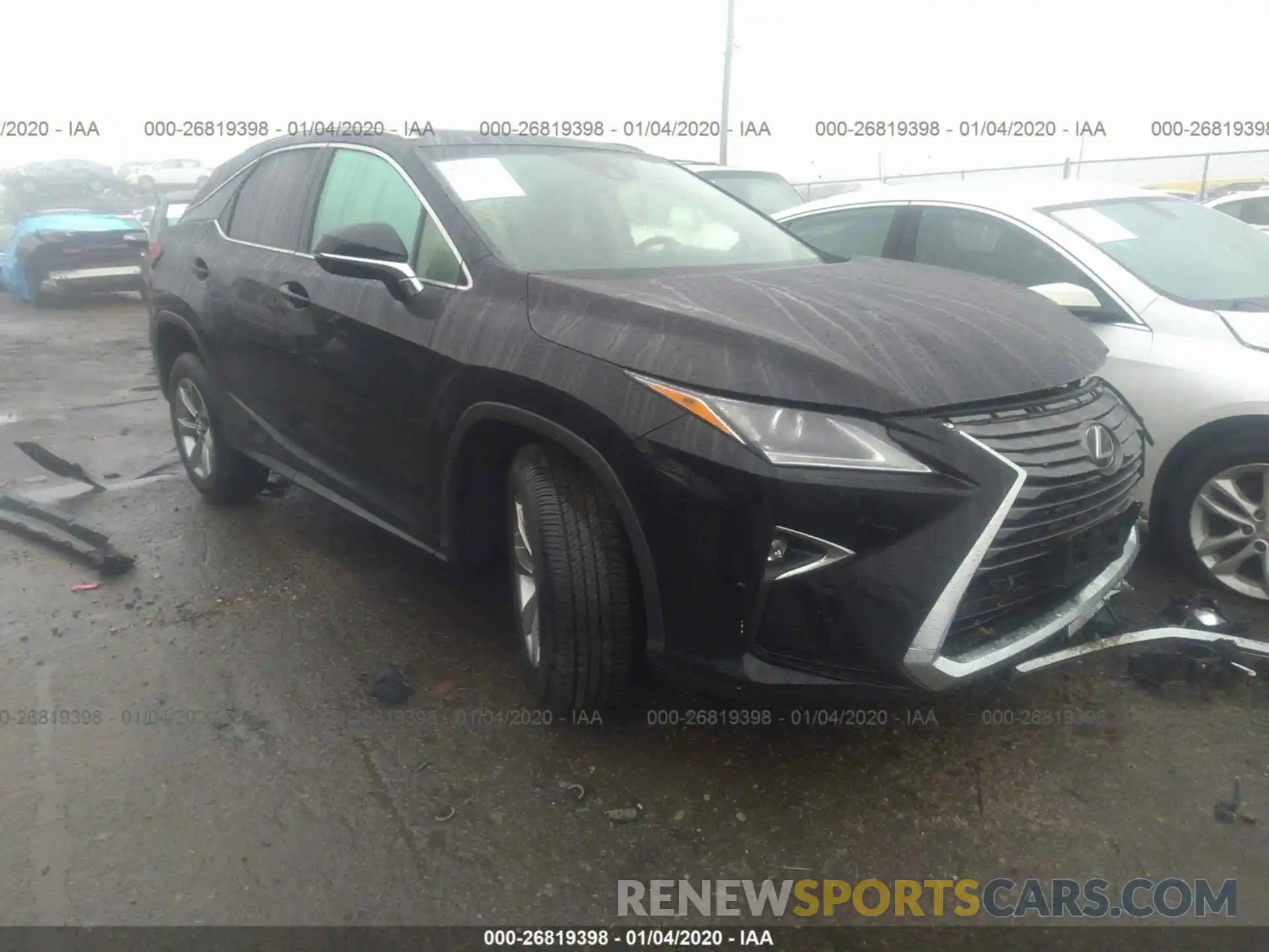 1 Photograph of a damaged car JTJBZMCA5K2042078 LEXUS RX 2019