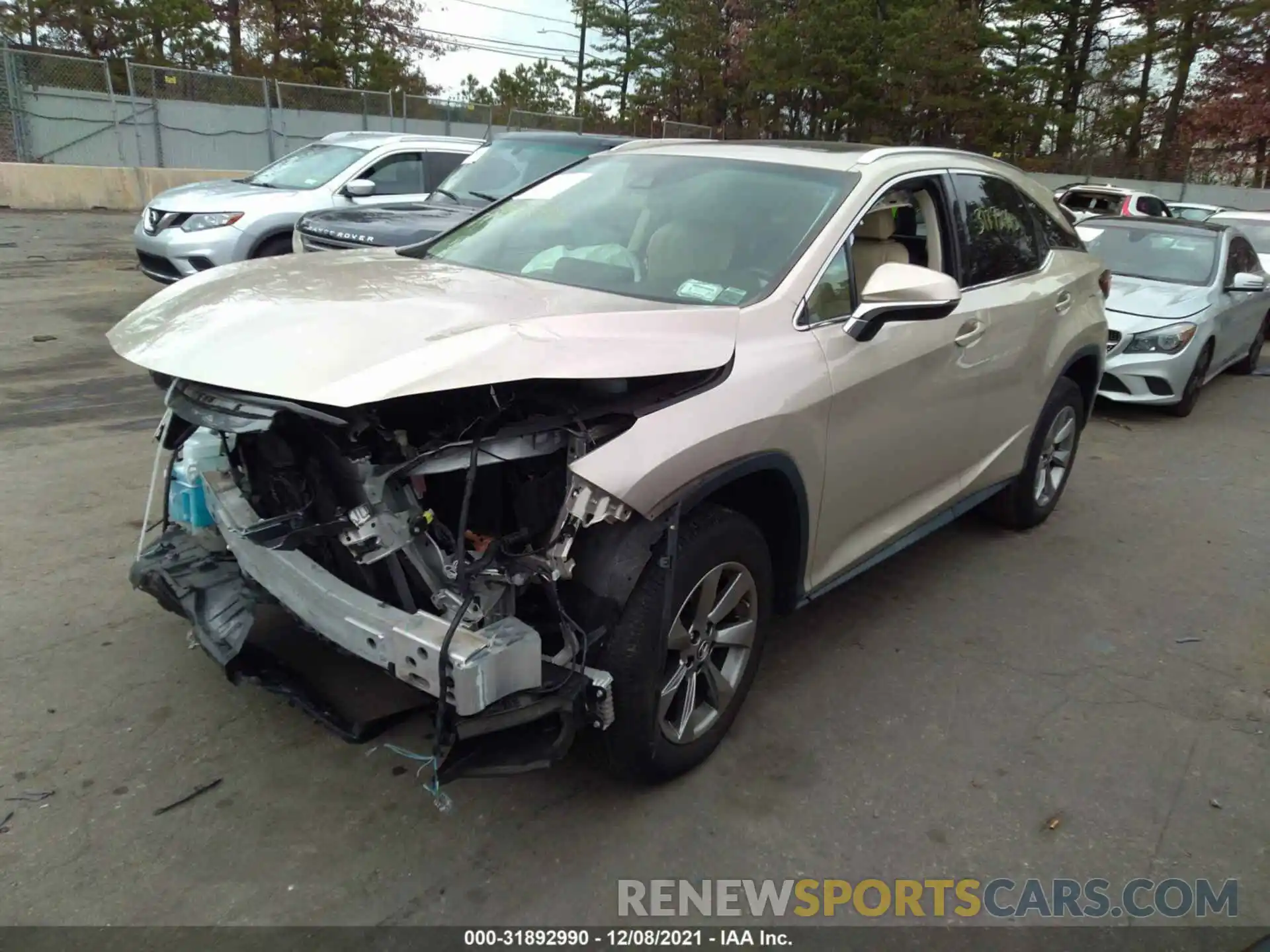 2 Photograph of a damaged car JTJBZMCA6K2038556 LEXUS RX 2019