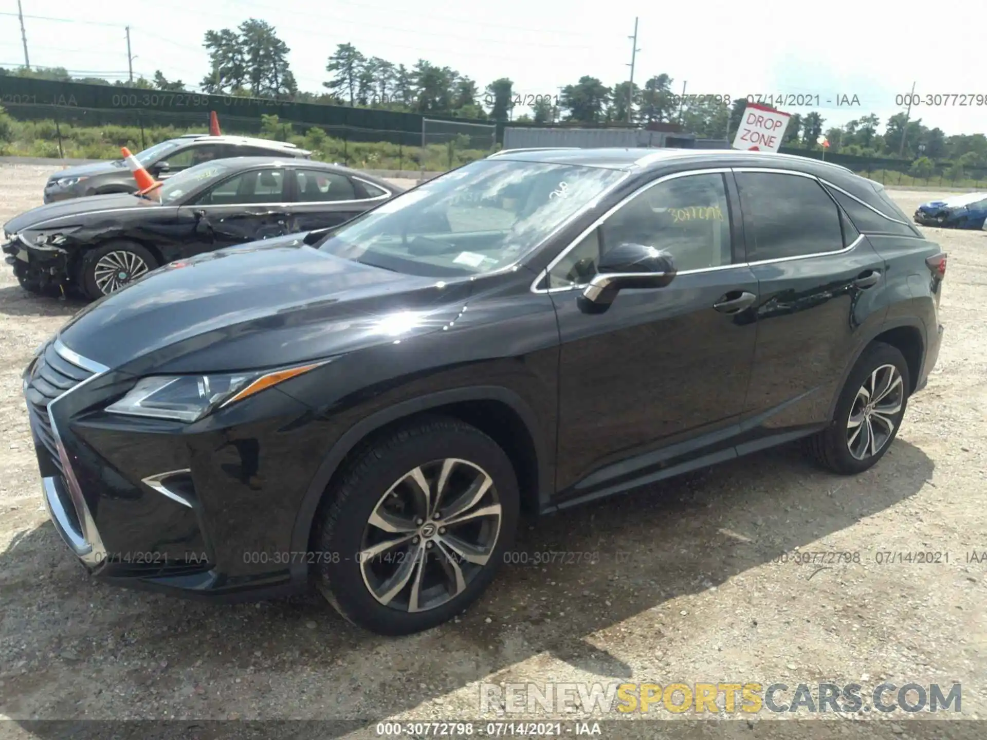 2 Photograph of a damaged car JTJBZMCA7K2038596 LEXUS RX 2019