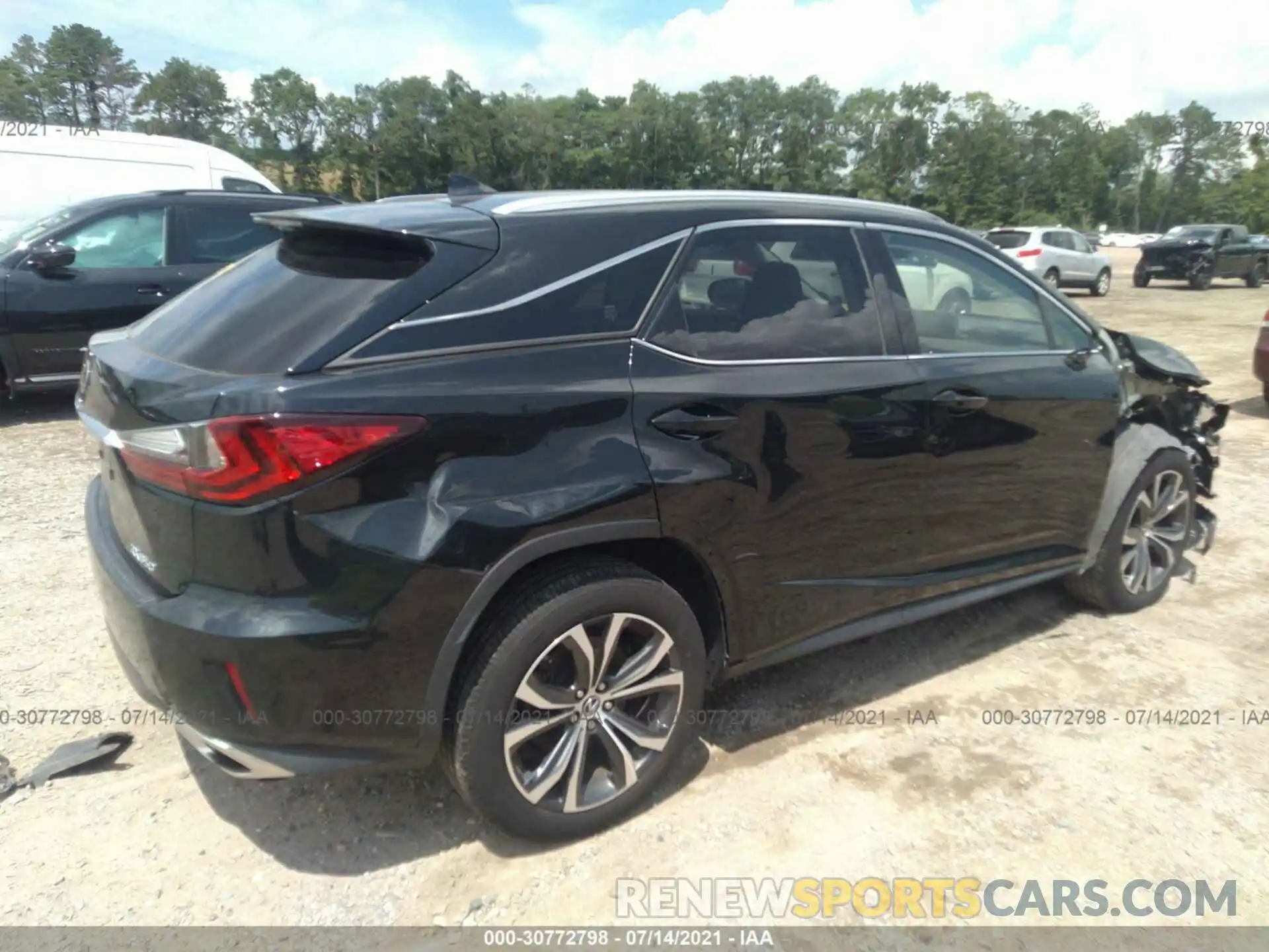 4 Photograph of a damaged car JTJBZMCA7K2038596 LEXUS RX 2019