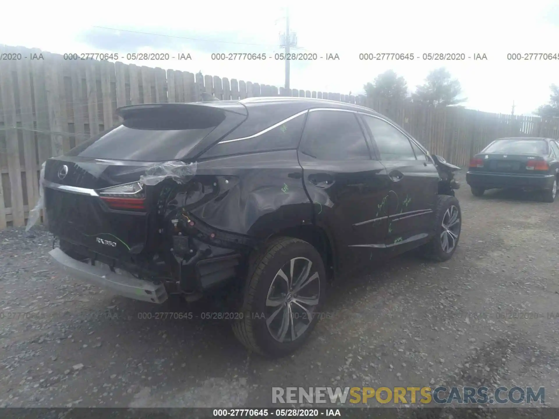 4 Photograph of a damaged car JTJBZMCA7K2039781 LEXUS RX 2019