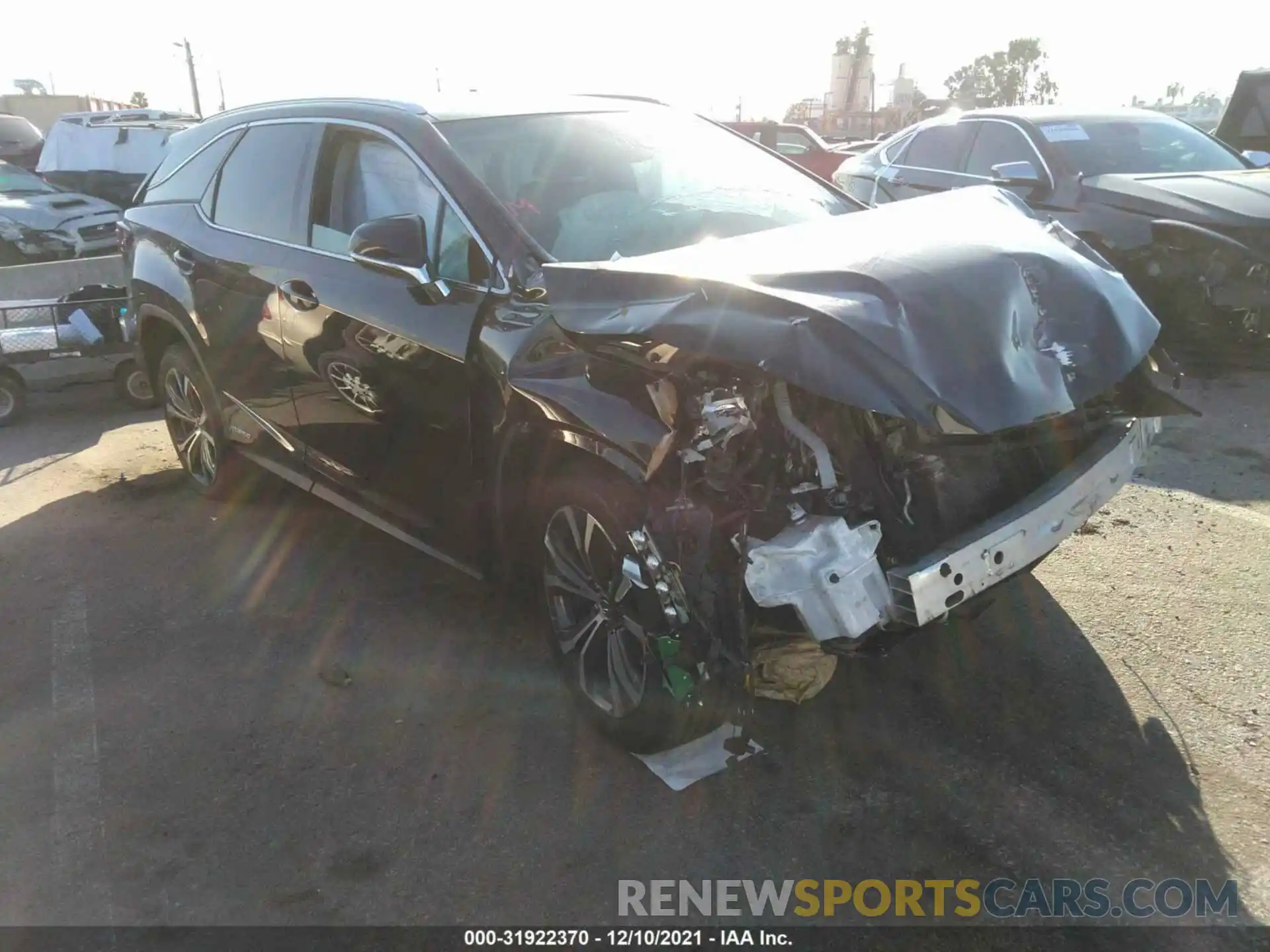 1 Photograph of a damaged car JTJDGKCA1K2008397 LEXUS RX 2019