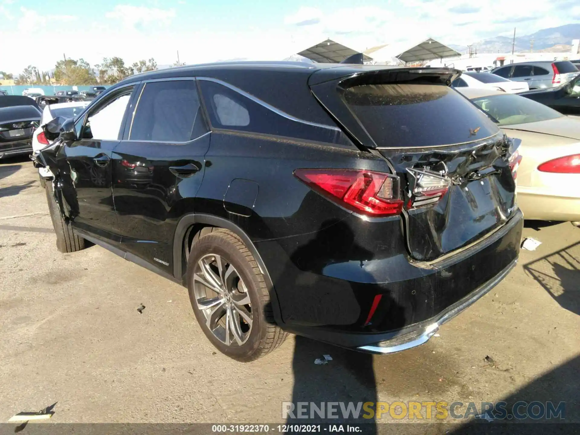 3 Photograph of a damaged car JTJDGKCA1K2008397 LEXUS RX 2019