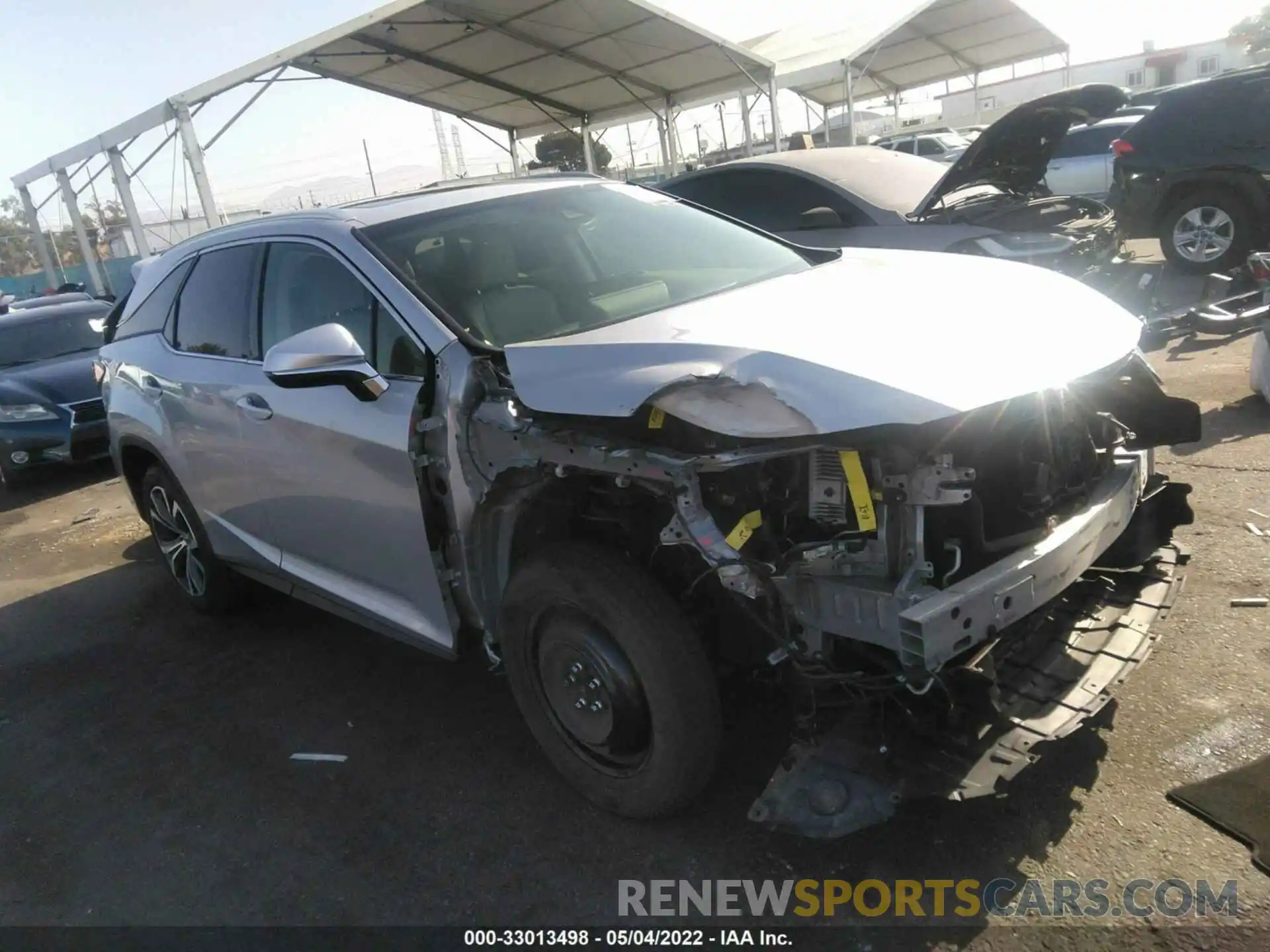 1 Photograph of a damaged car JTJDGKCA5K2008645 LEXUS RX 2019