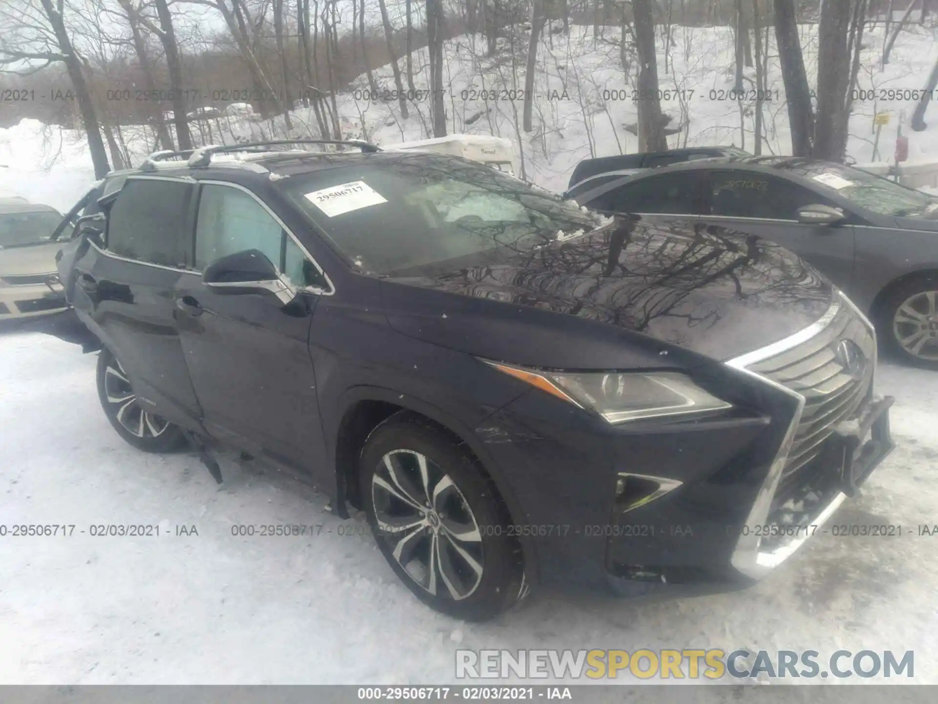 1 Photograph of a damaged car JTJDGKCA8K2008817 LEXUS RX 2019