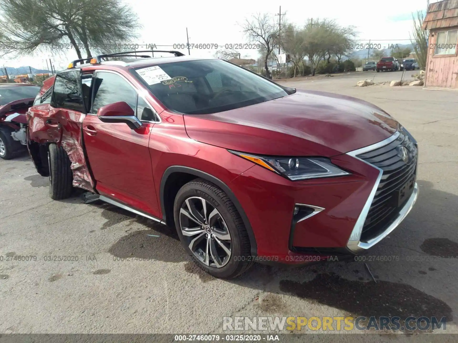 1 Photograph of a damaged car JTJDZKCA1K2015196 LEXUS RX 2019