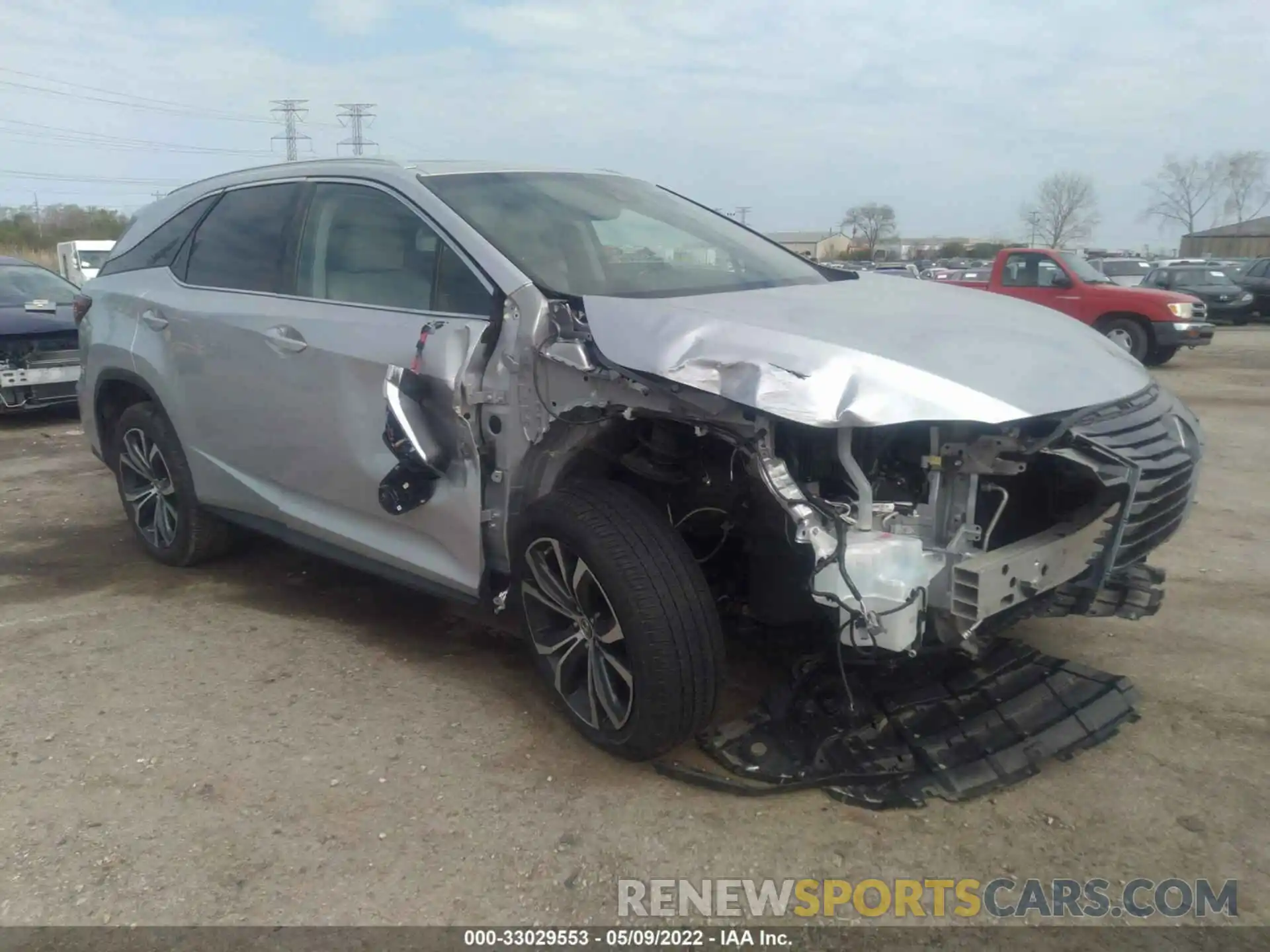 1 Photograph of a damaged car JTJDZKCA1K2019135 LEXUS RX 2019