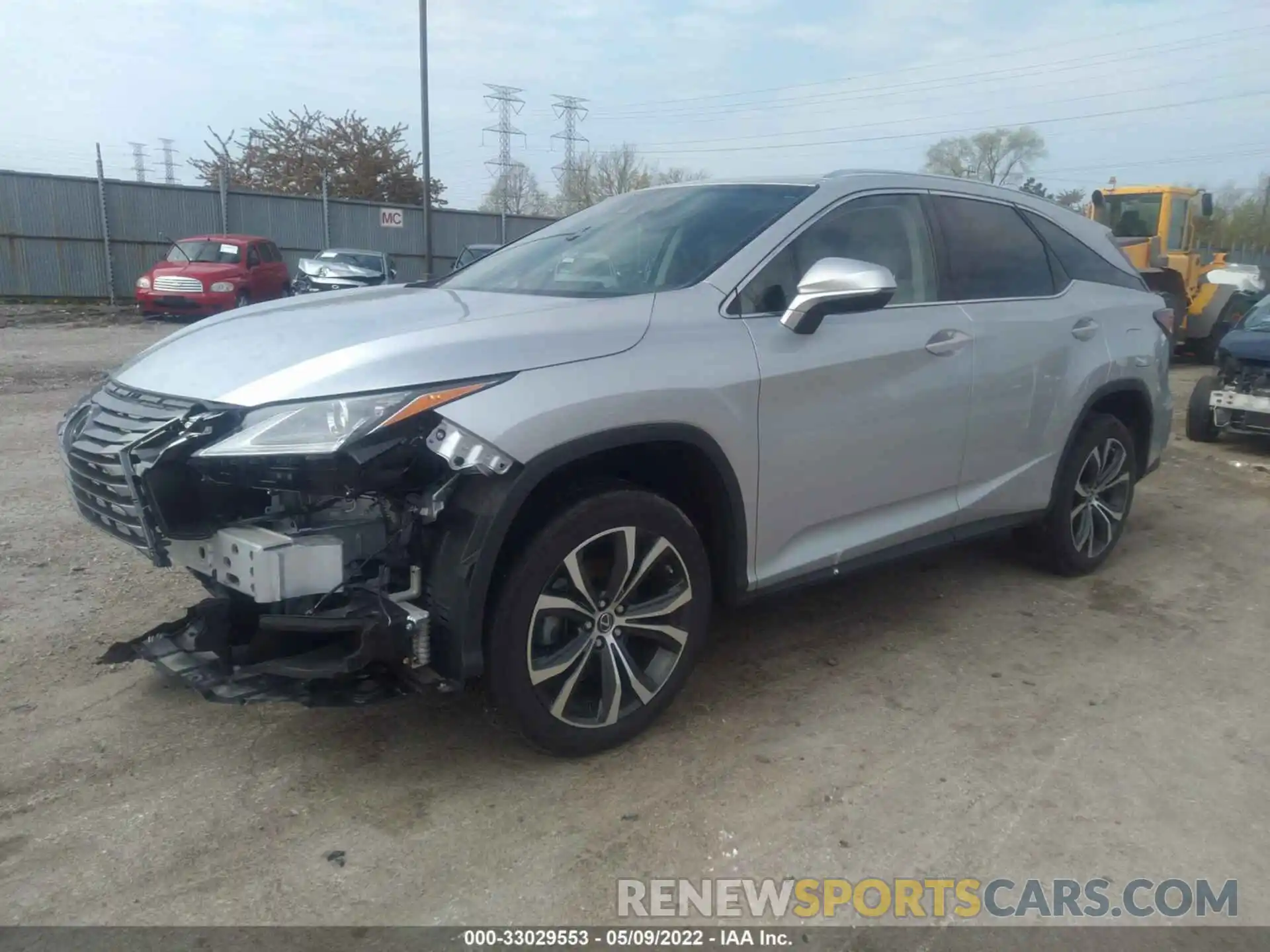 2 Photograph of a damaged car JTJDZKCA1K2019135 LEXUS RX 2019