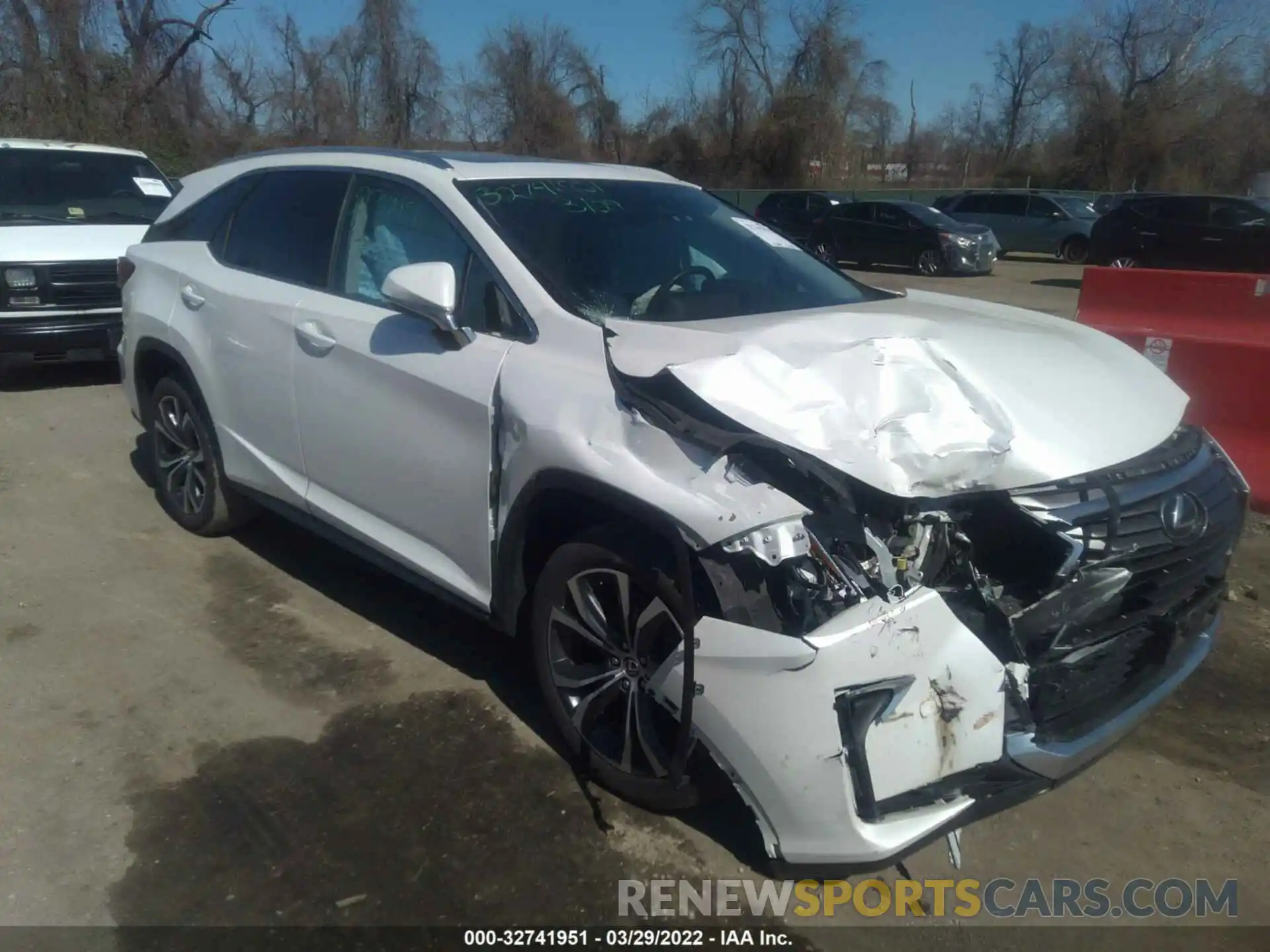 1 Photograph of a damaged car JTJDZKCA1K2019569 LEXUS RX 2019