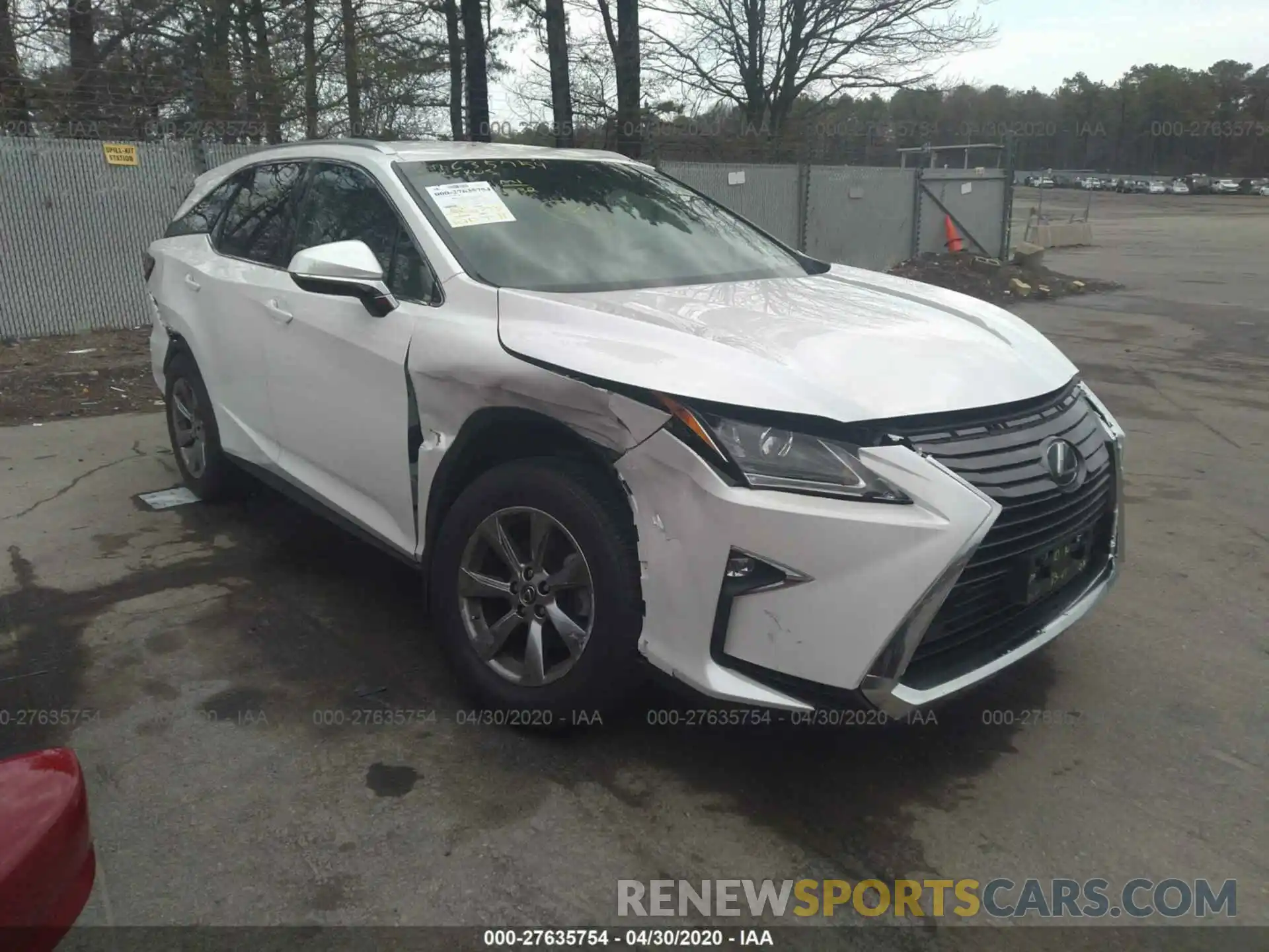 1 Photograph of a damaged car JTJDZKCA3K2021341 LEXUS RX 2019