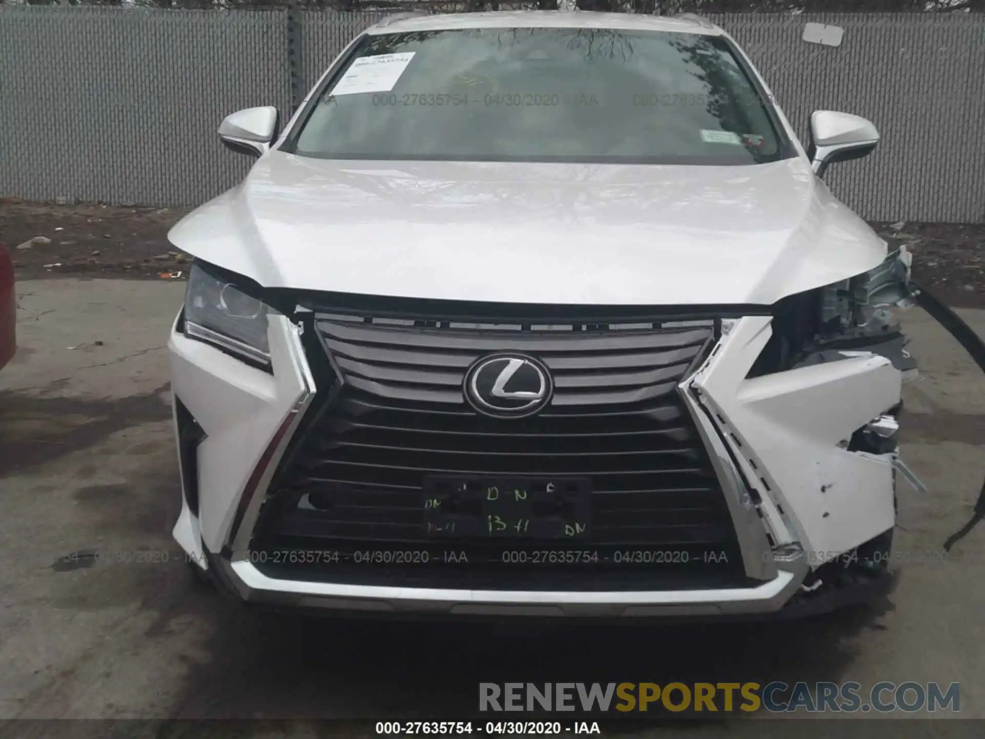 6 Photograph of a damaged car JTJDZKCA3K2021341 LEXUS RX 2019