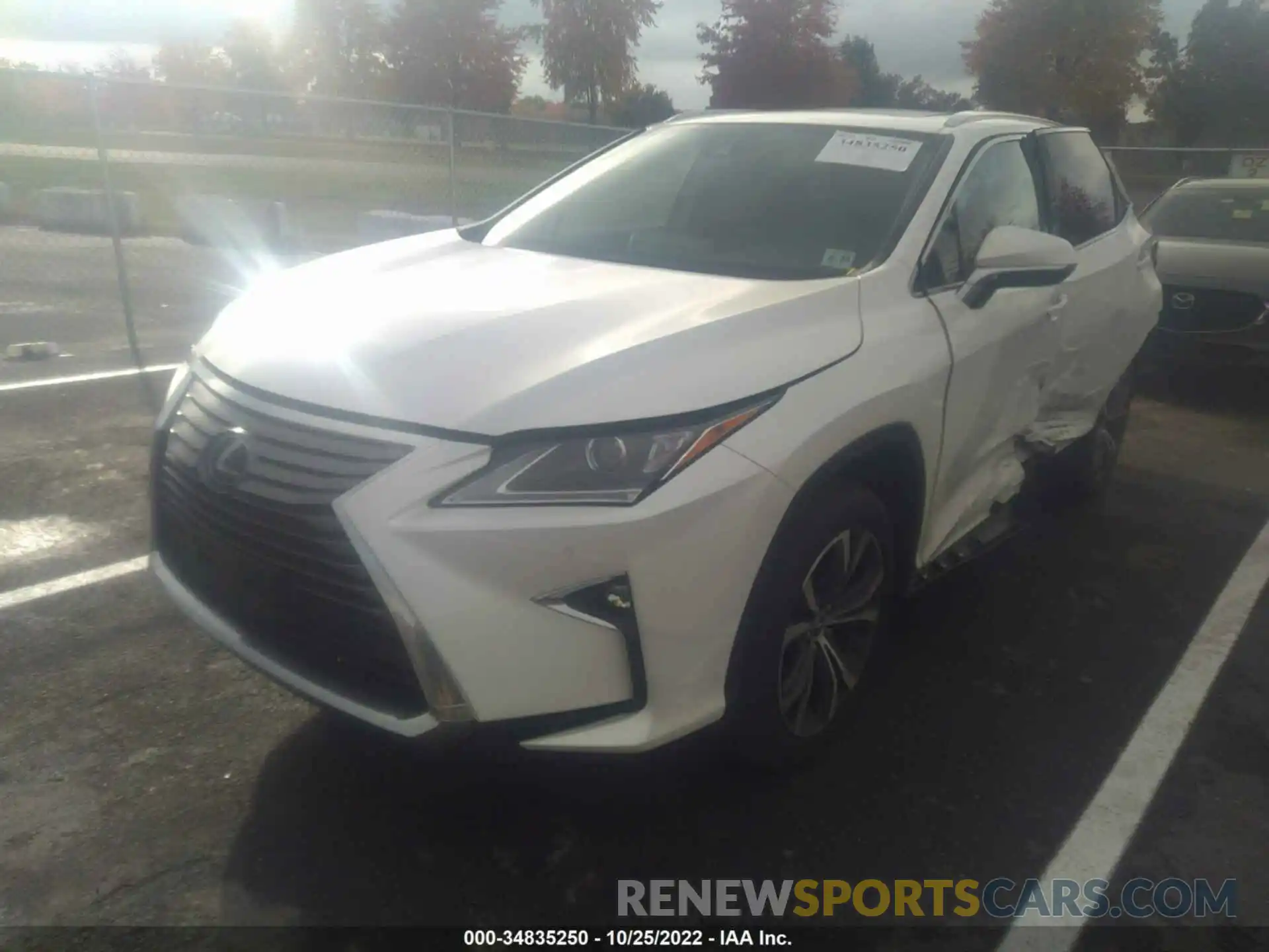 2 Photograph of a damaged car JTJDZKCA9K2016256 LEXUS RX 2019